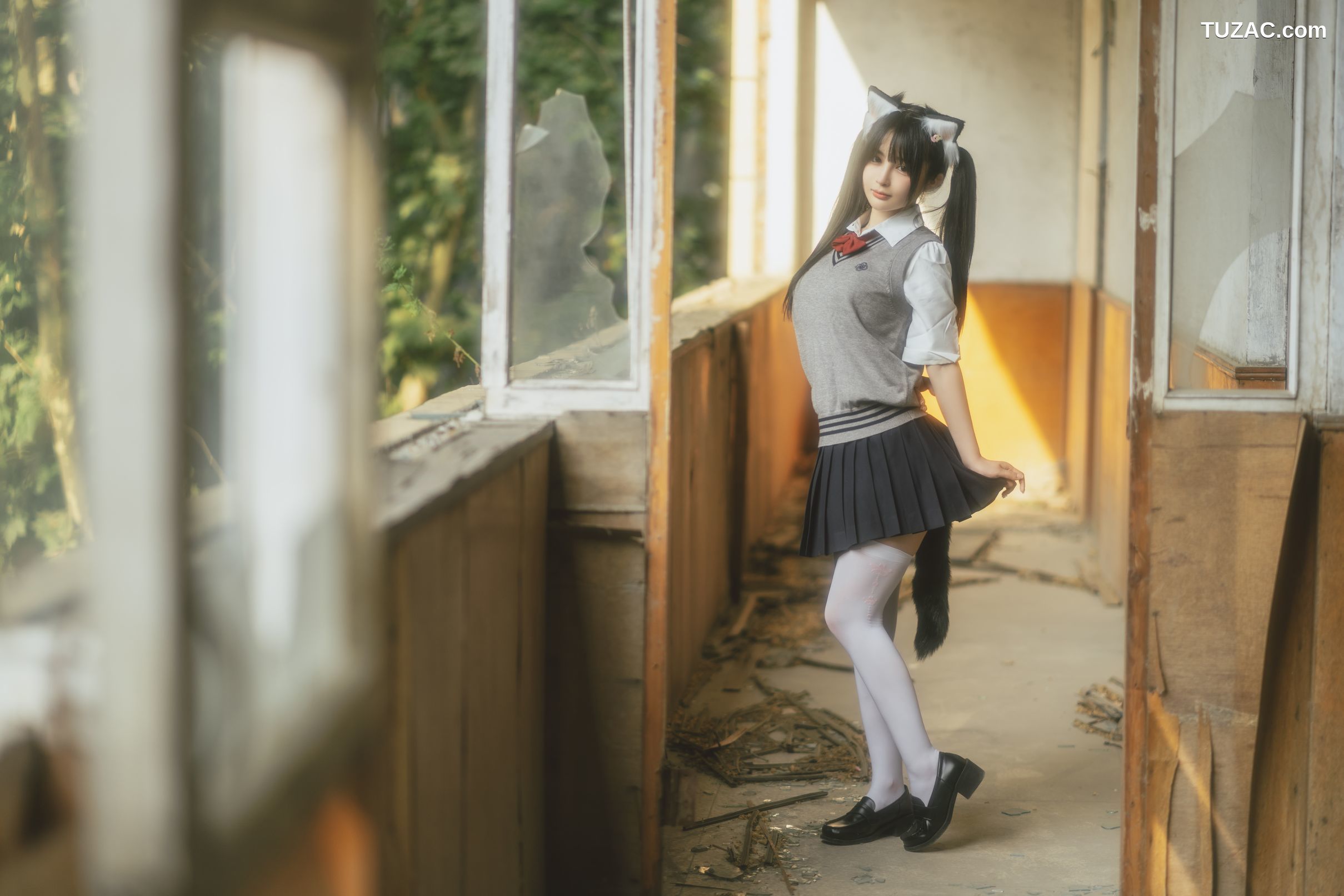 桜井宁宁-053-废墟jk