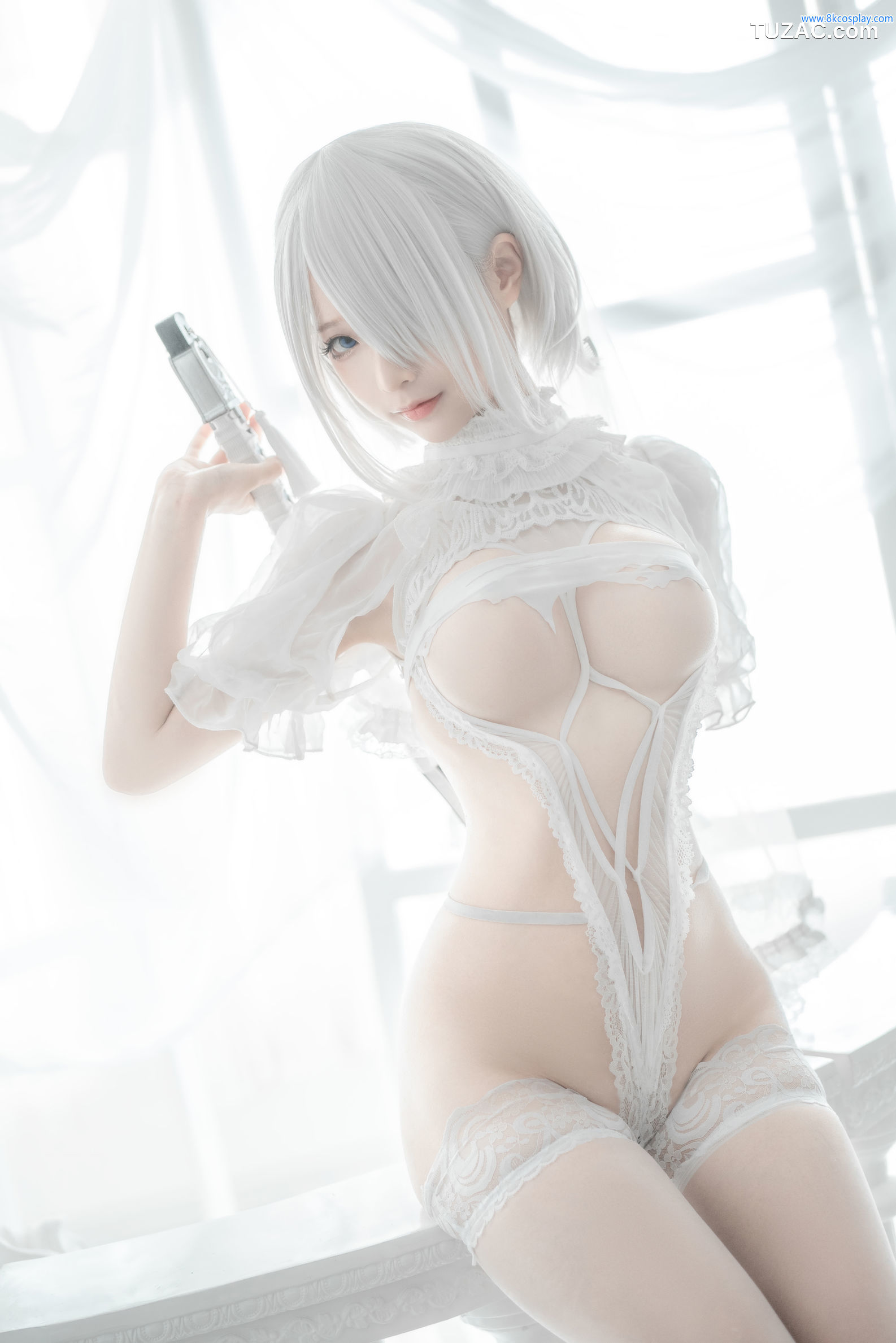 蠢沫沫-137-2B-白婚纱