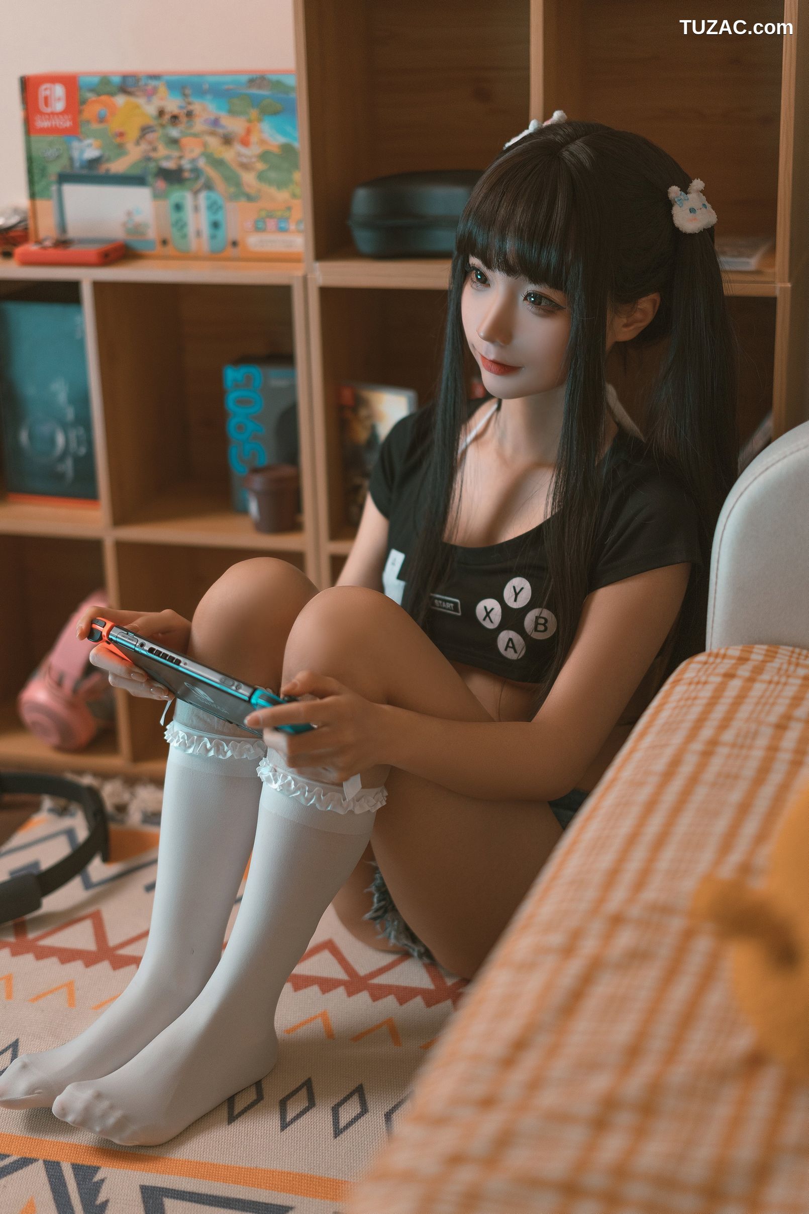 蠢沫沫-144-健身环-Gamer-Girl
