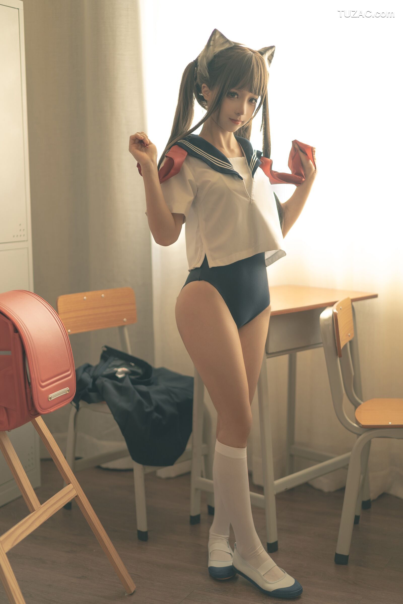 蠢沫沫-School-Kitty