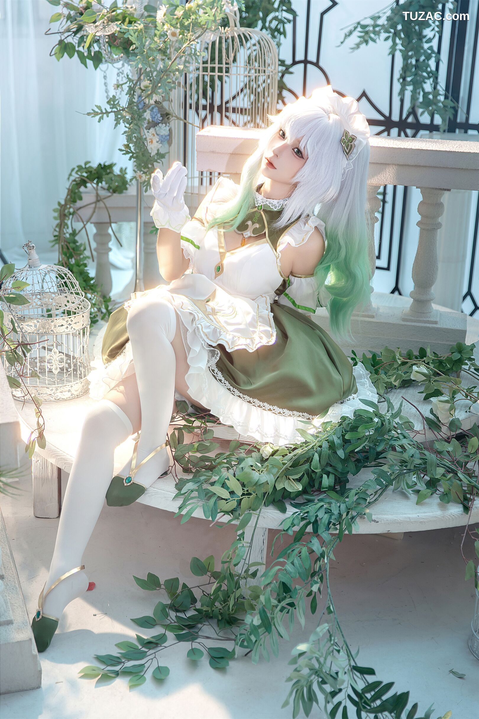 蠢沫沫-三月T3赠品《草神女仆纳西妲》
