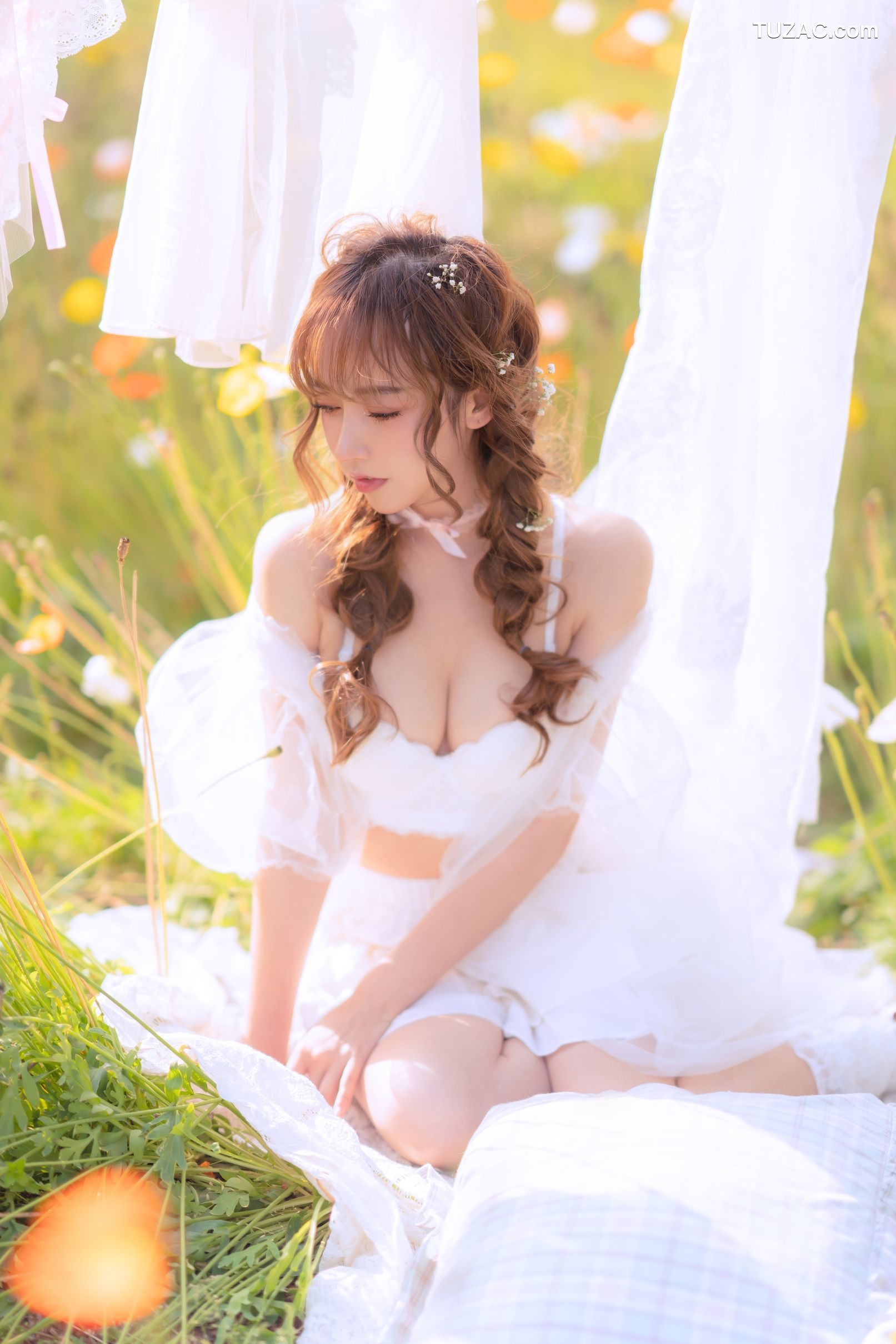 过期米线线喵-084-夏日限定-晒衣服