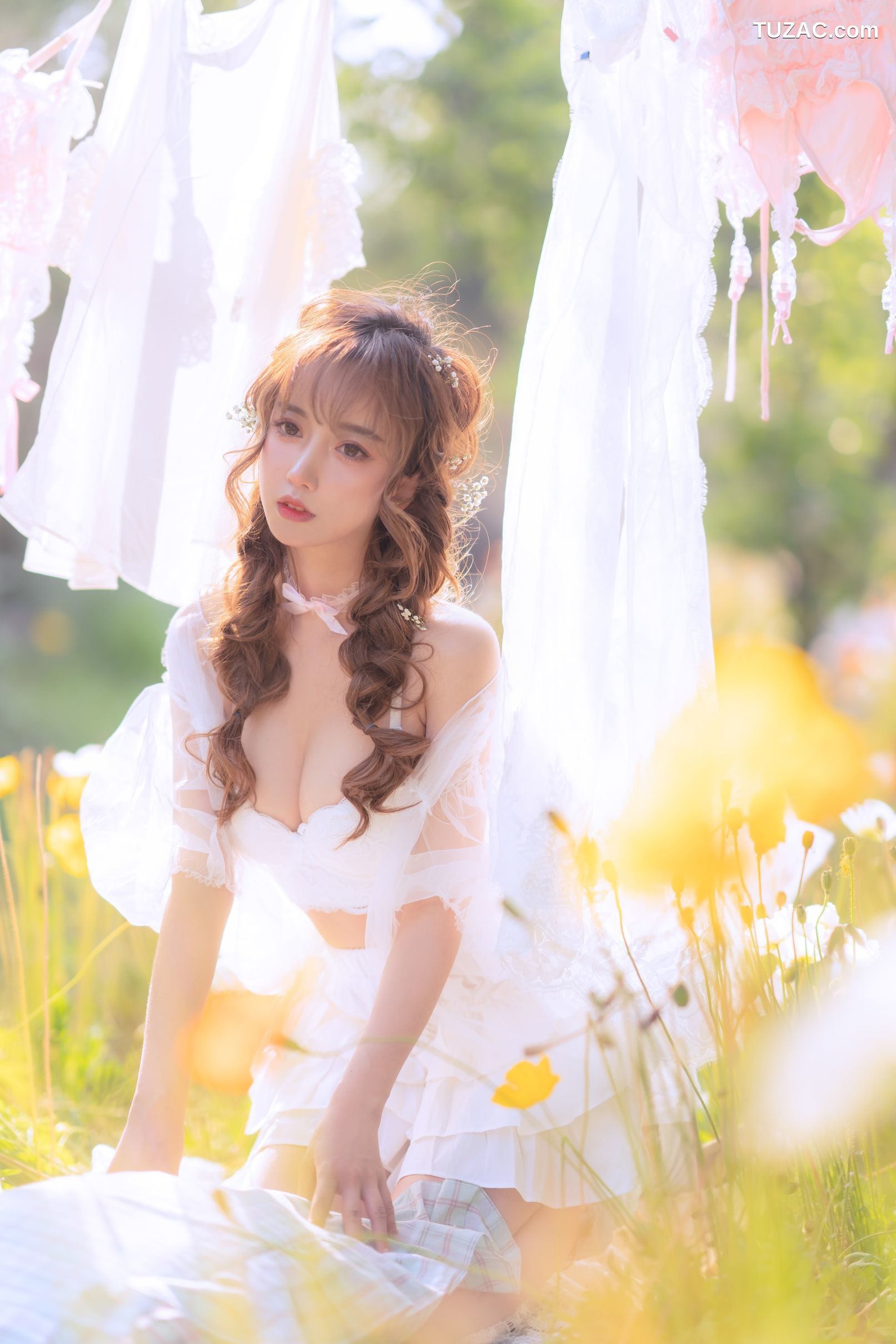 过期米线线喵-084-夏日限定-晒衣服