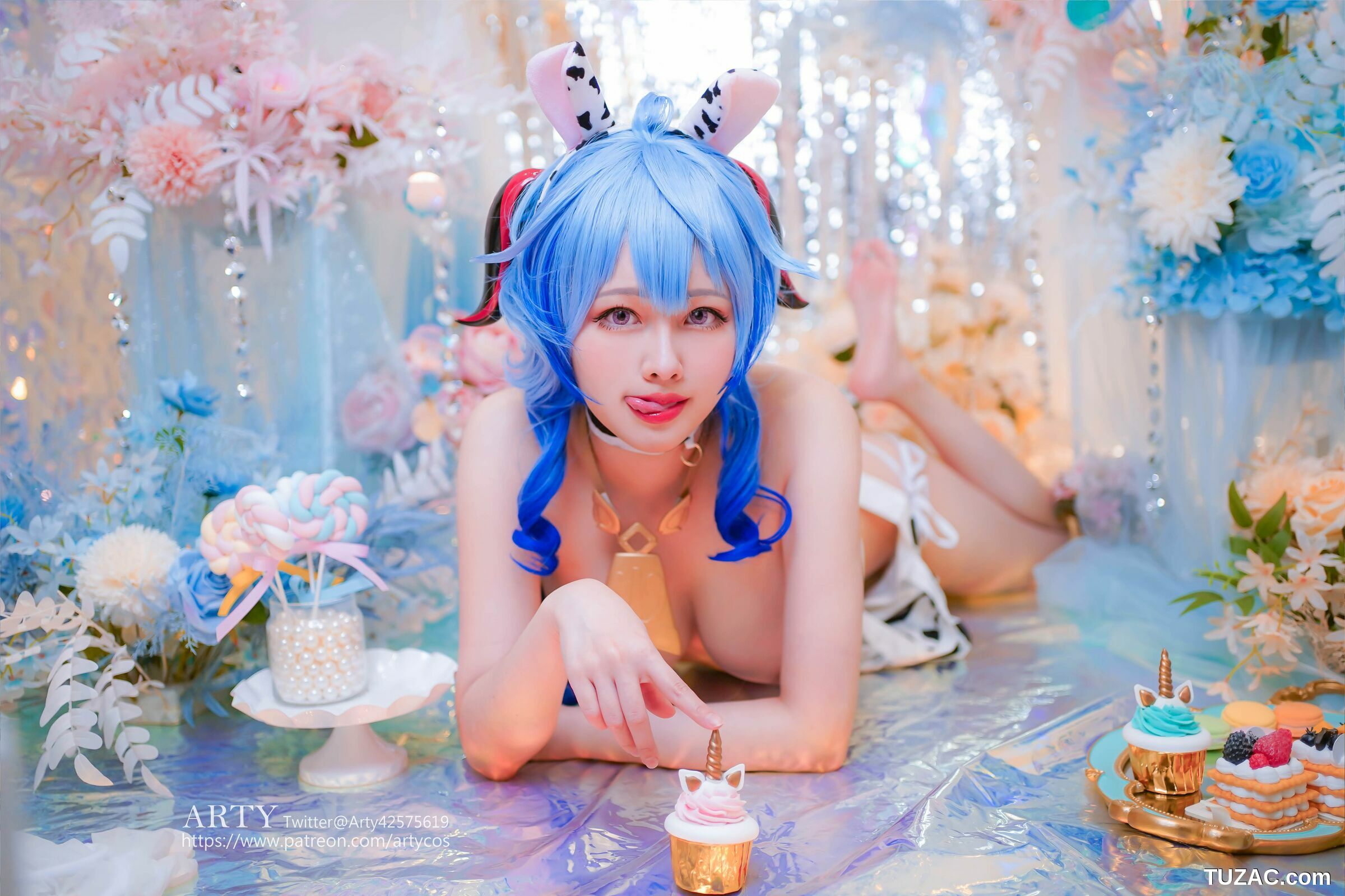 Arty亚缇-Arty-Huang-cosplay-Ganyu-Cow