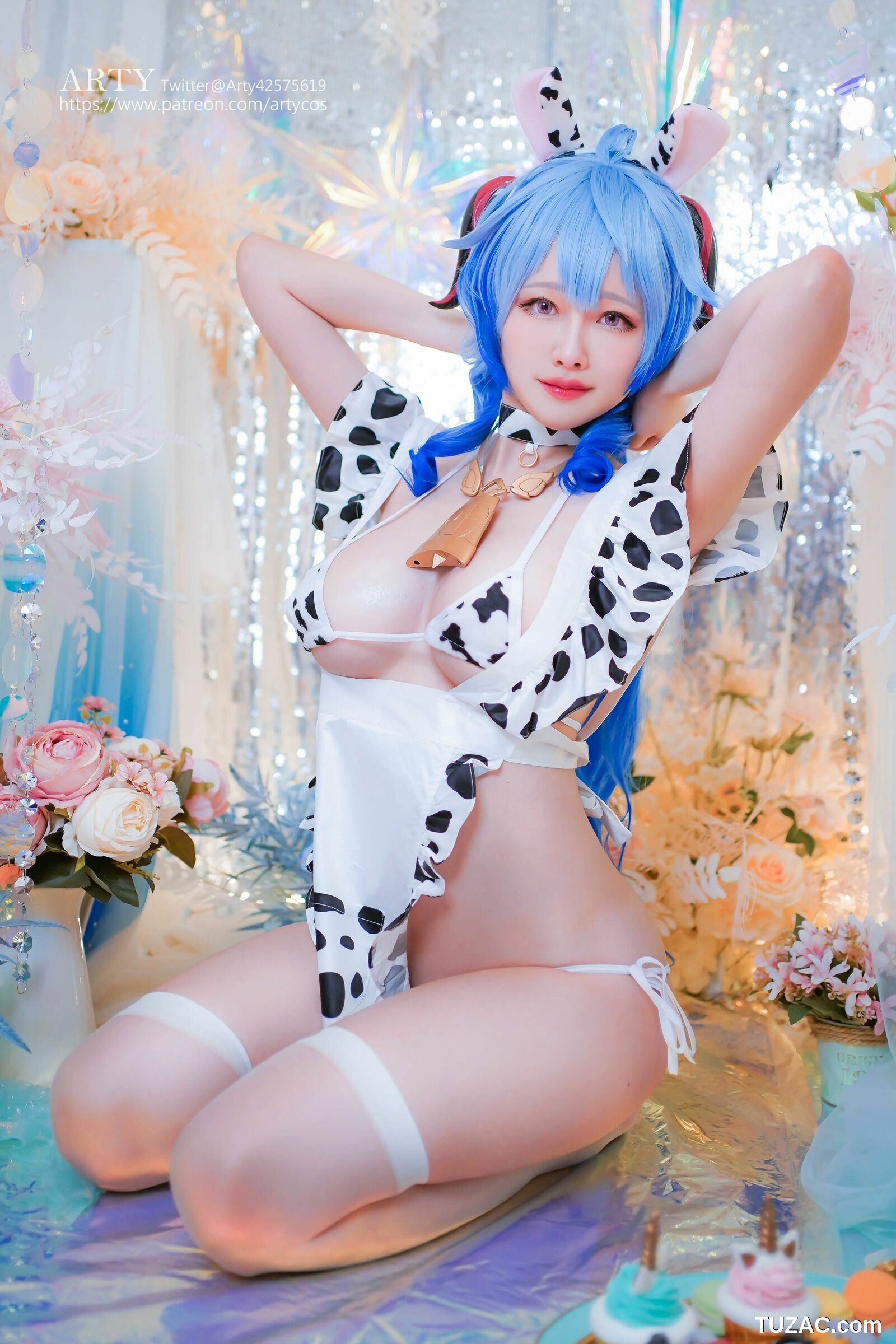 Arty亚缇-Arty-Huang-cosplay-Ganyu-Cow