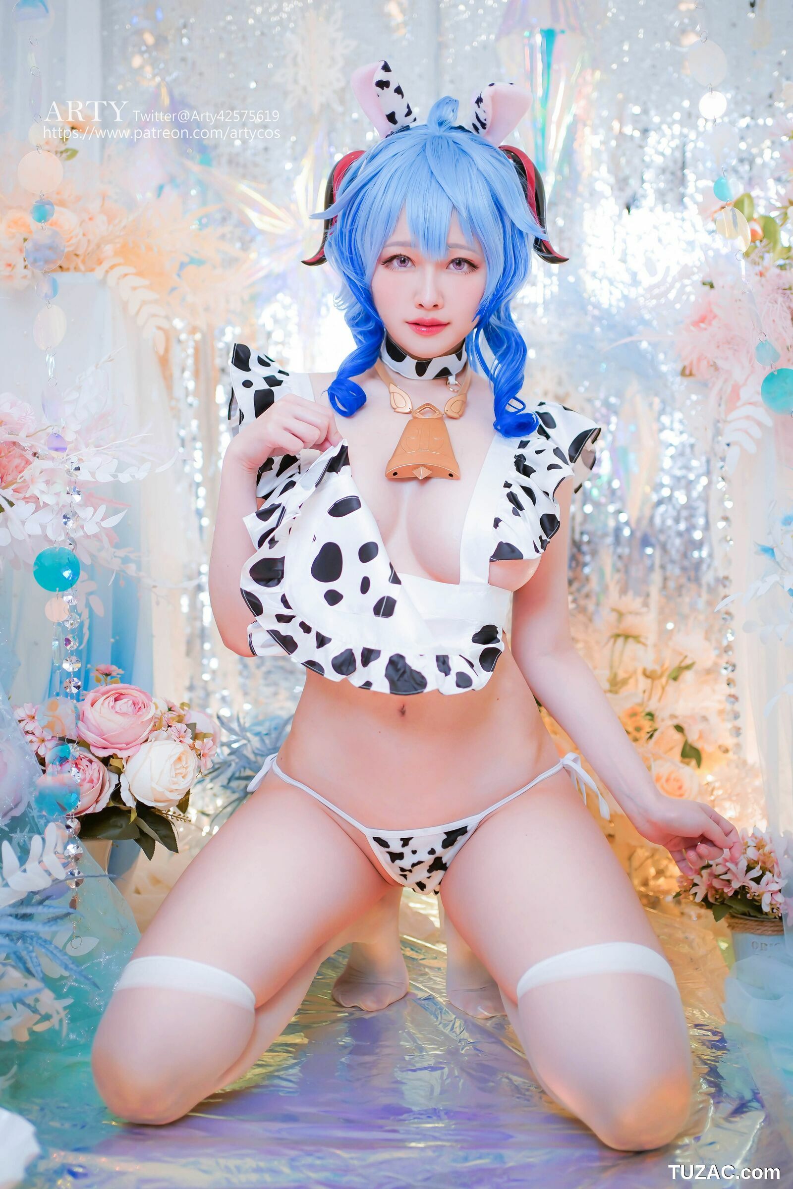 Arty亚缇-Arty-Huang-cosplay-Ganyu-Cow