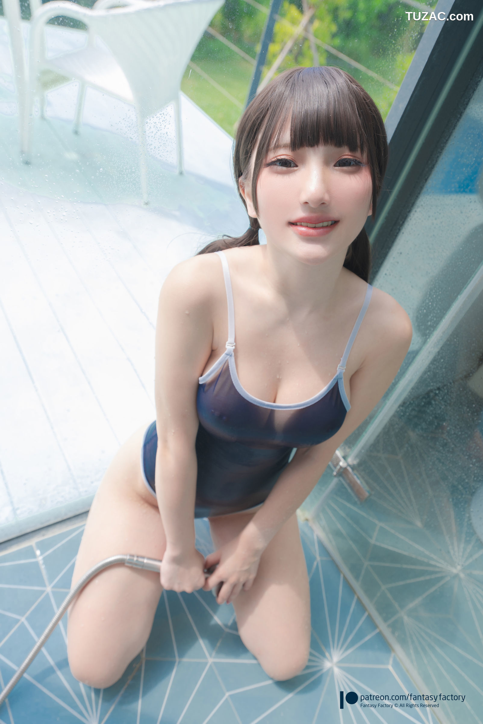 Fantasy-Factory-小丁Ding-透视死库水-Transparent-School-Swimsuit-2022.01