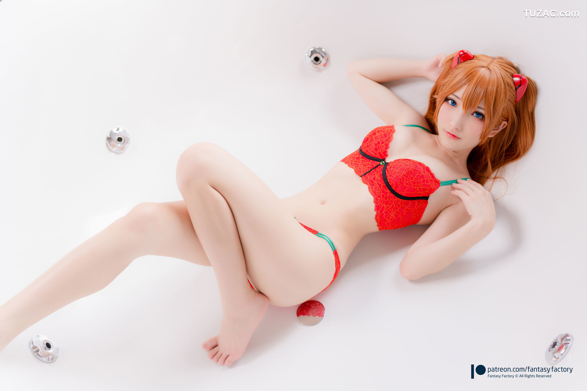 Fantasy-Factory-小丁Ding《Asuka-PJ-underwear》-明日香睡衣内衣-2020.09