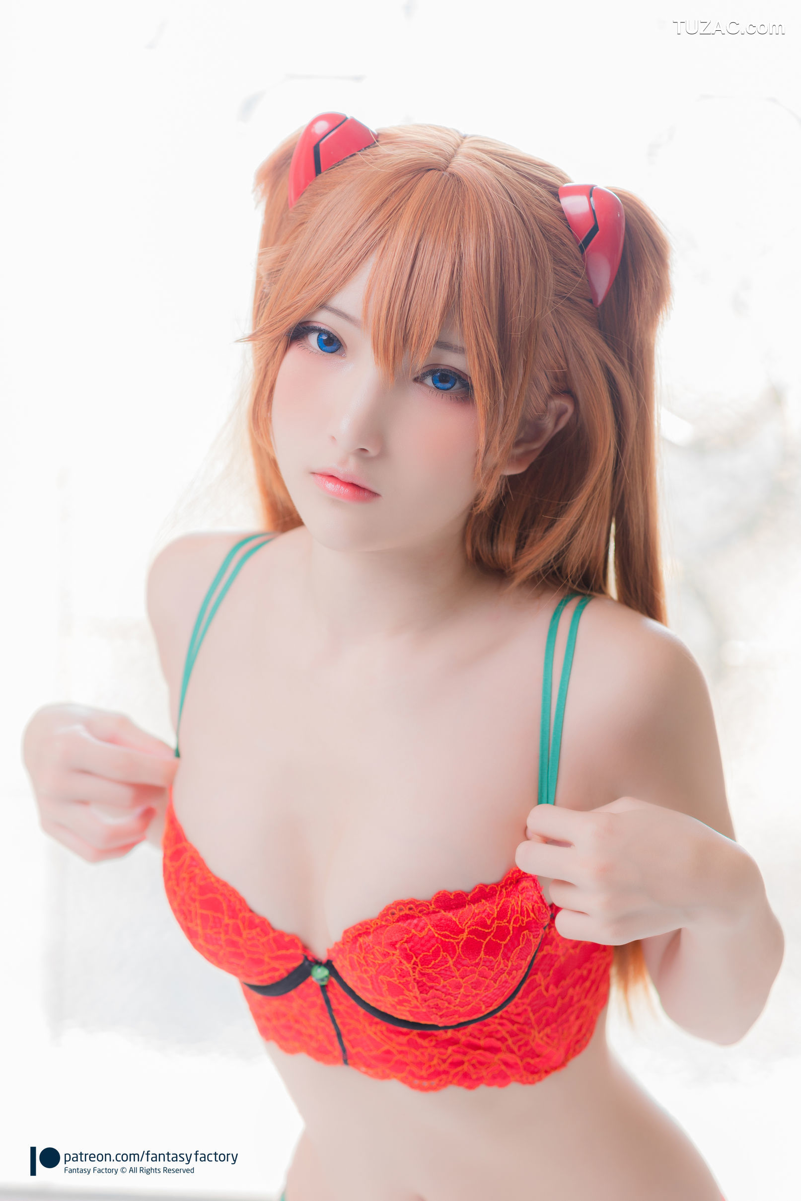 Fantasy-Factory-小丁Ding《Asuka-PJ-underwear》-明日香睡衣内衣-2020.09