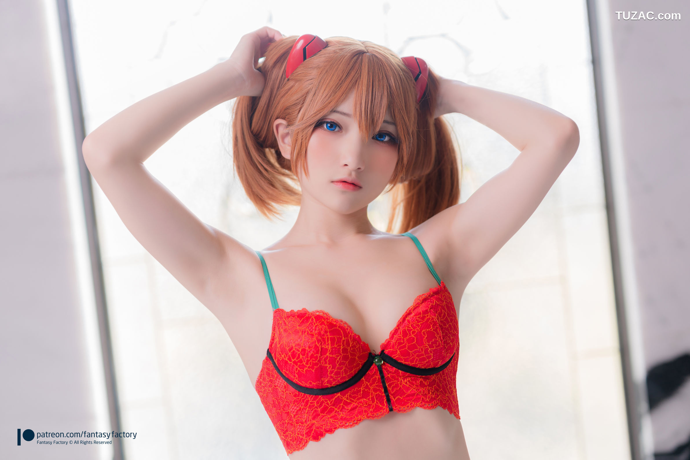 Fantasy-Factory-小丁Ding《Asuka-PJ-underwear》-明日香睡衣内衣-2020.09