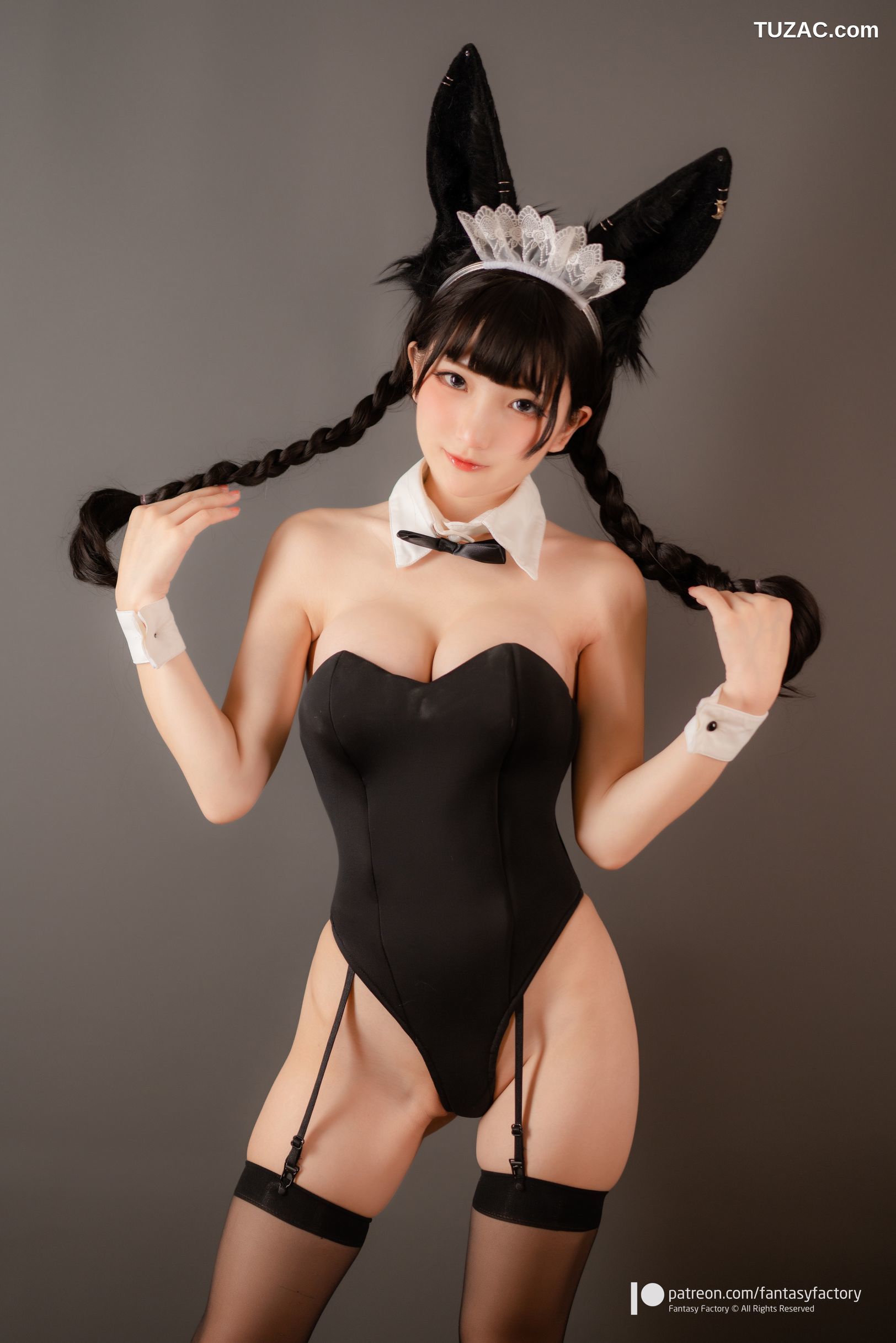 Fantasy-Factory-小丁Ding《Bunny-girl-Maid》-兔女仆-2020.10