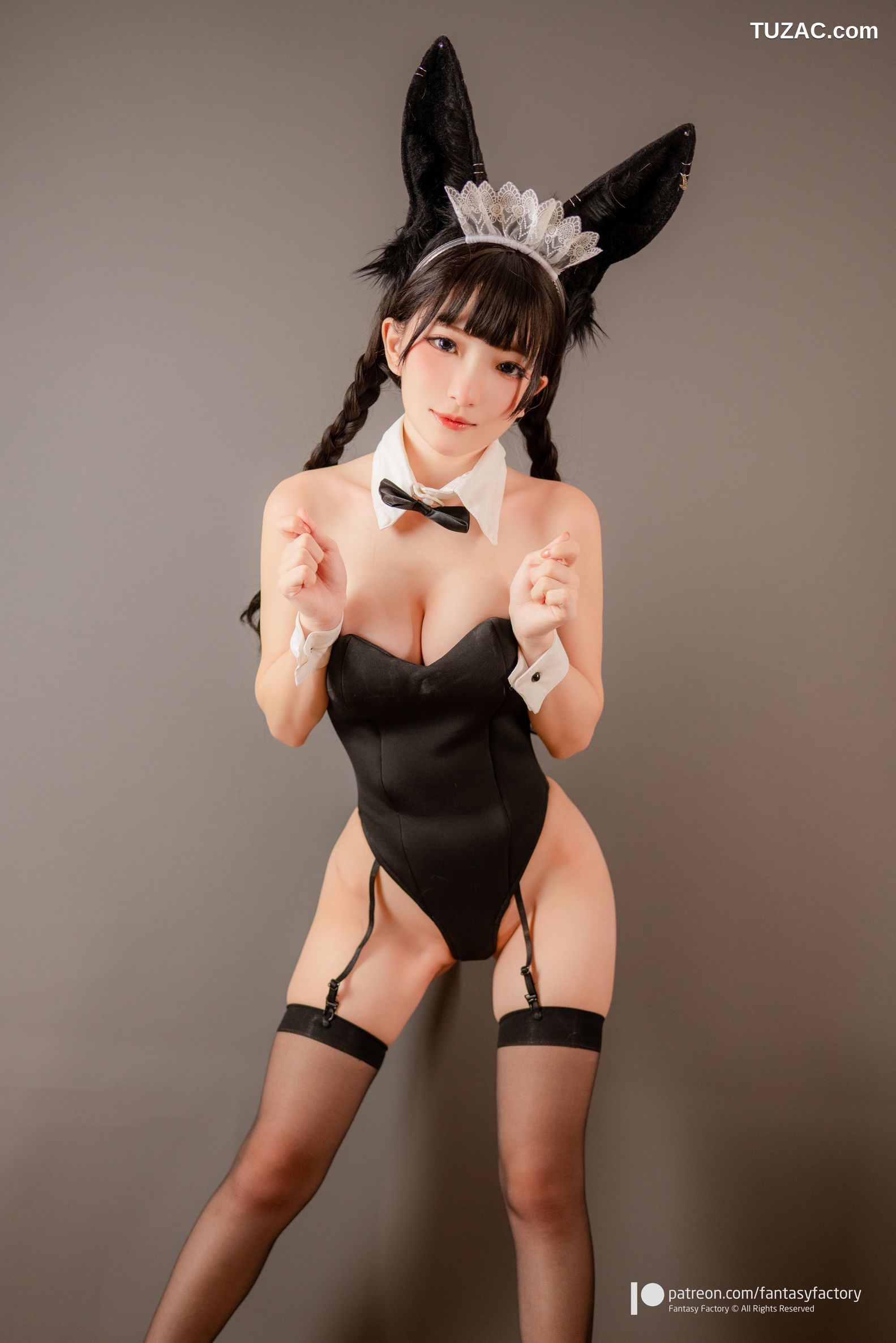 Fantasy-Factory-小丁Ding《Bunny-girl-Maid》-兔女仆-2020.10