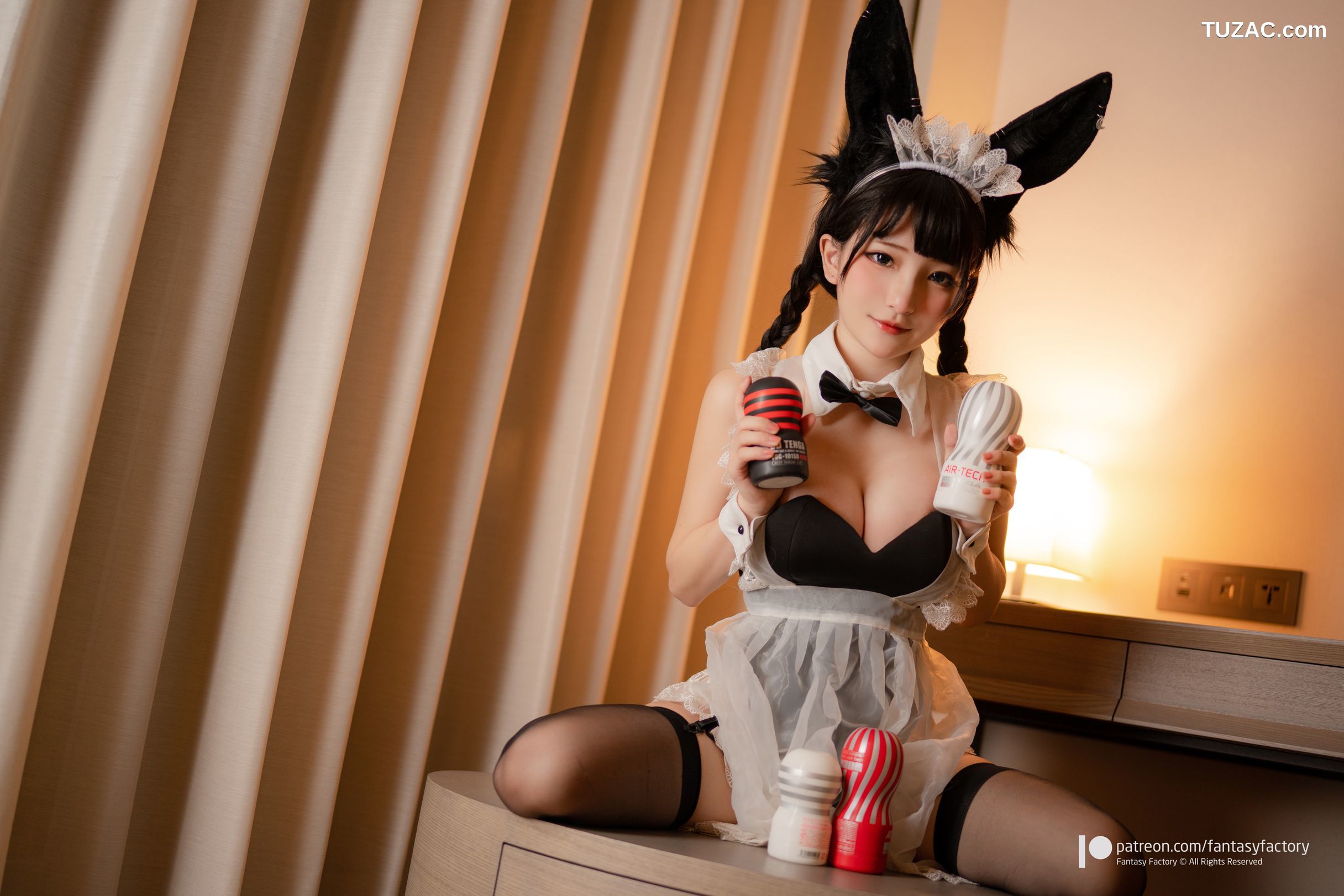 Fantasy-Factory-小丁Ding《Bunny-girl-Maid》-兔女仆-2020.10