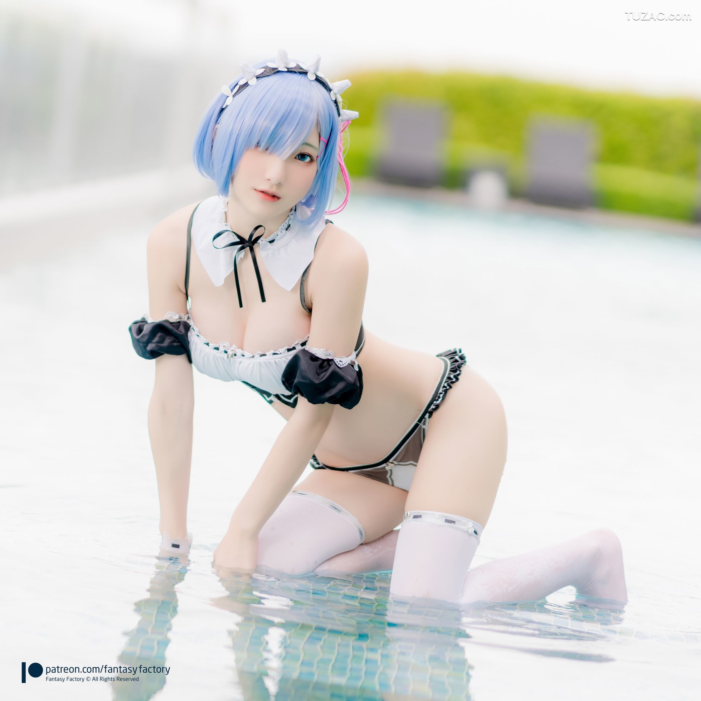Fantasy-Factory-小丁Ding《Rem-swimsuit》-莱姆泳装-2020.08