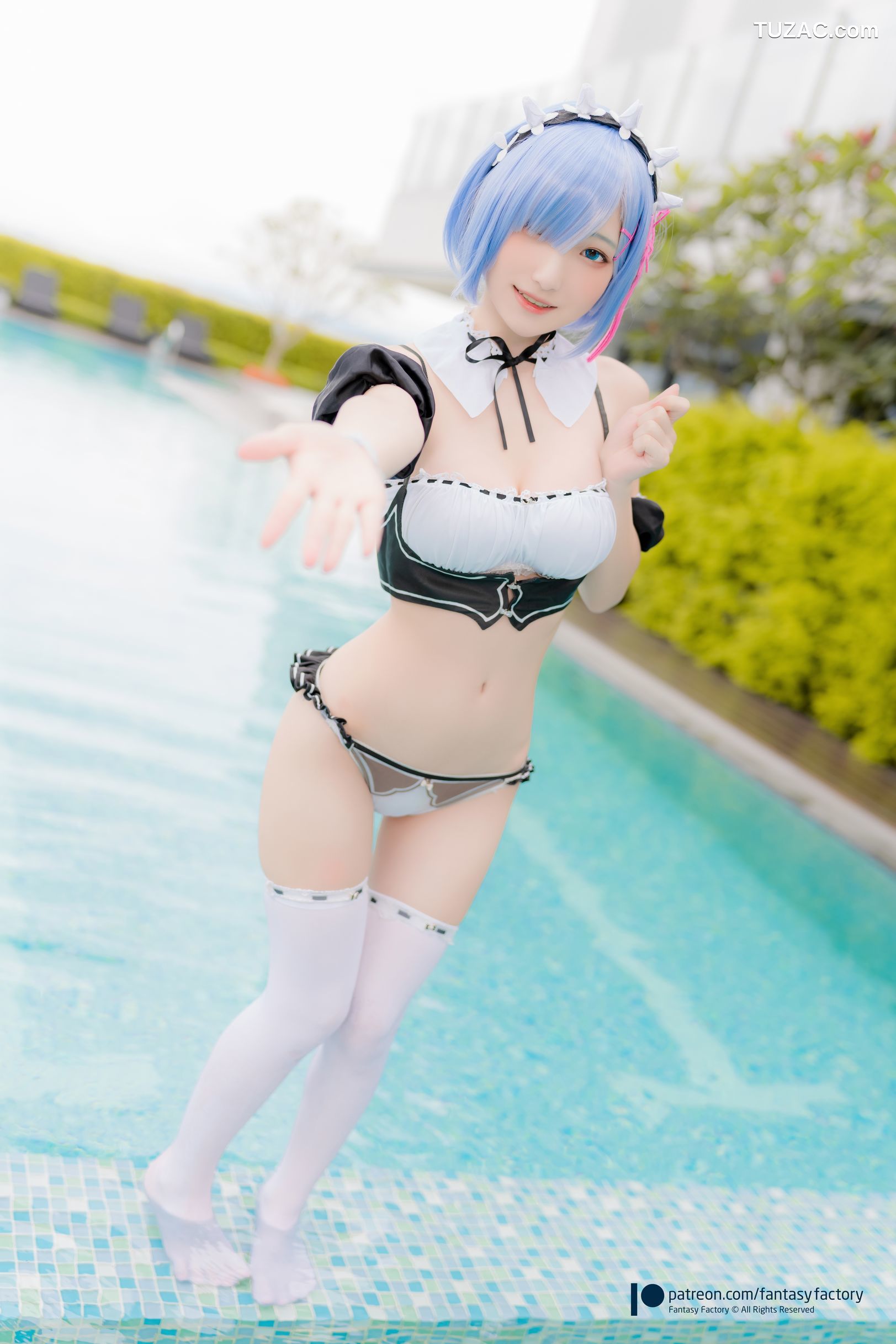 Fantasy-Factory-小丁Ding《Rem-swimsuit》-莱姆泳装-2020.08