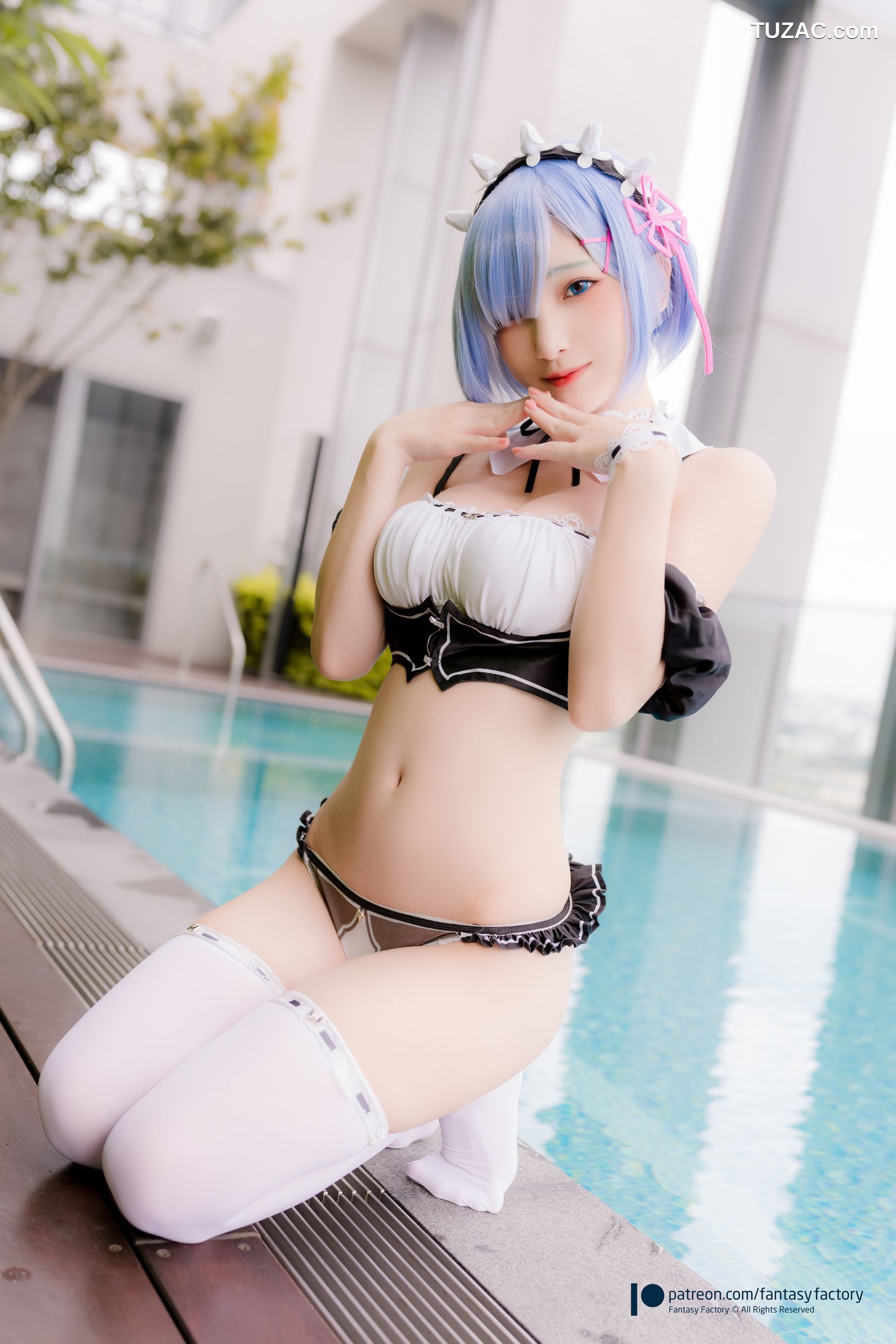 Fantasy-Factory-小丁Ding《Rem-swimsuit》-莱姆泳装-2020.08
