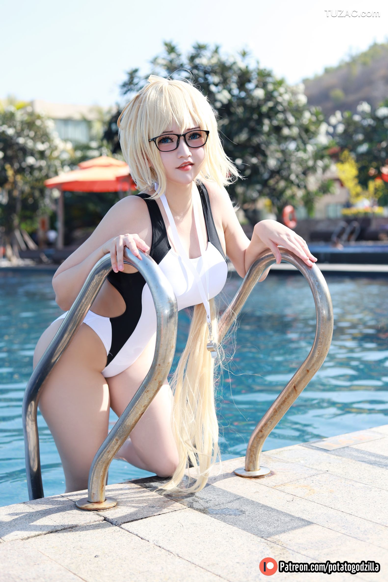 Potato-Godzilla-Jeanne-d-Arc-Swimsuit