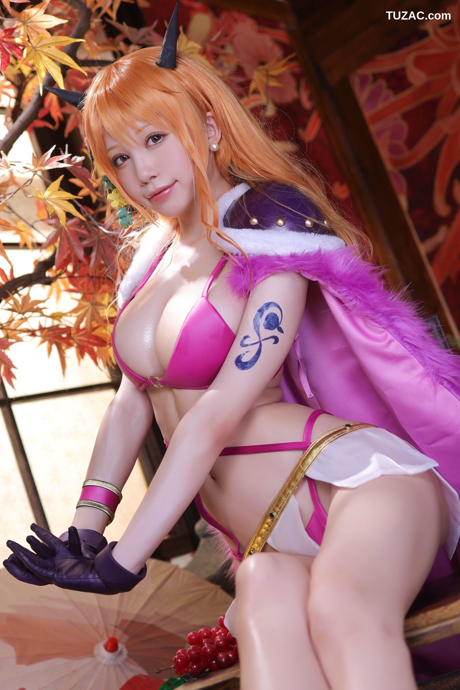 水淼-Aqua-海贼王-娜美-Nami-Kaido-Outfit