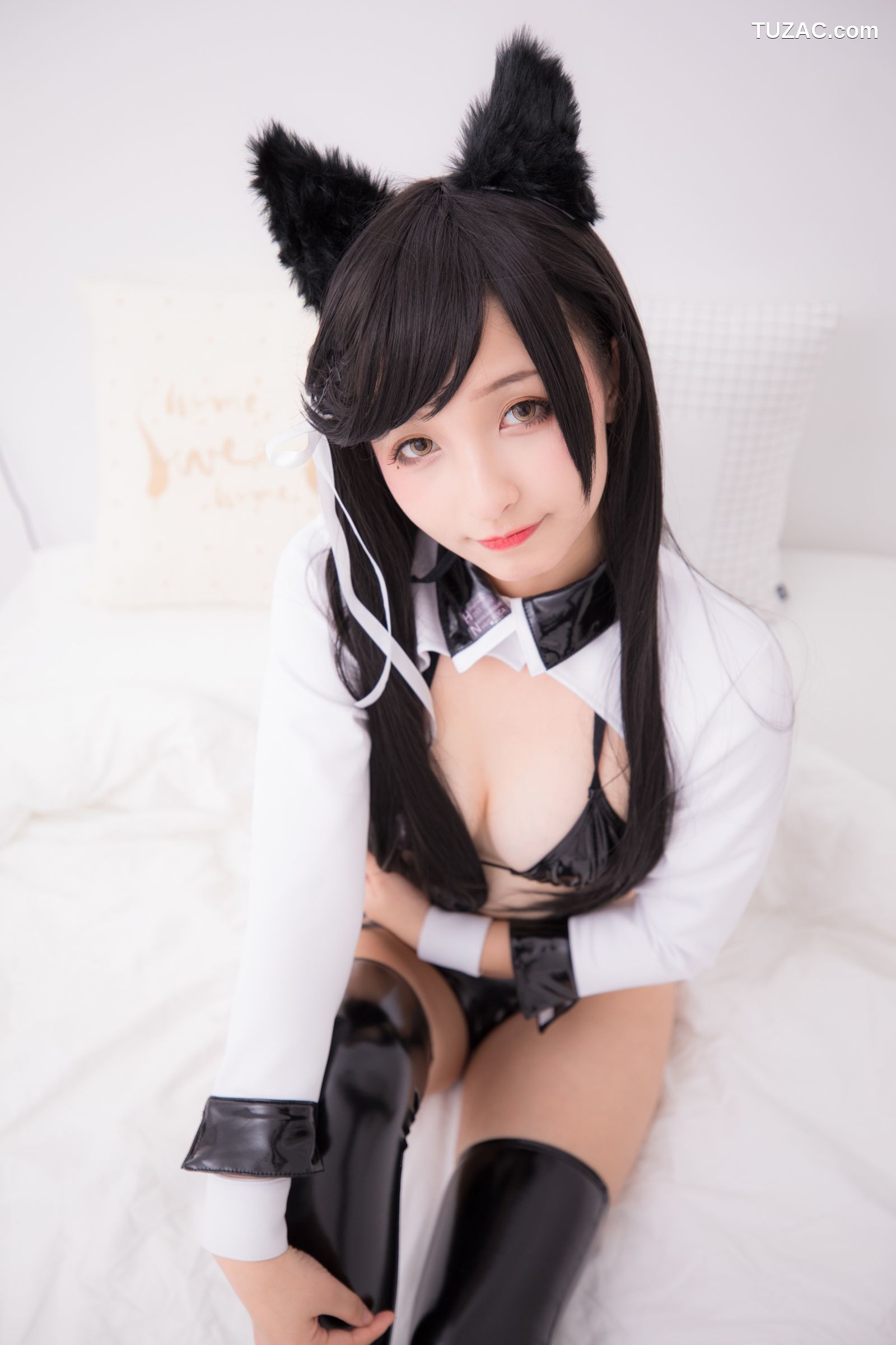 神楽坂真冬-001-胶袜-ATAGO-LATEX
