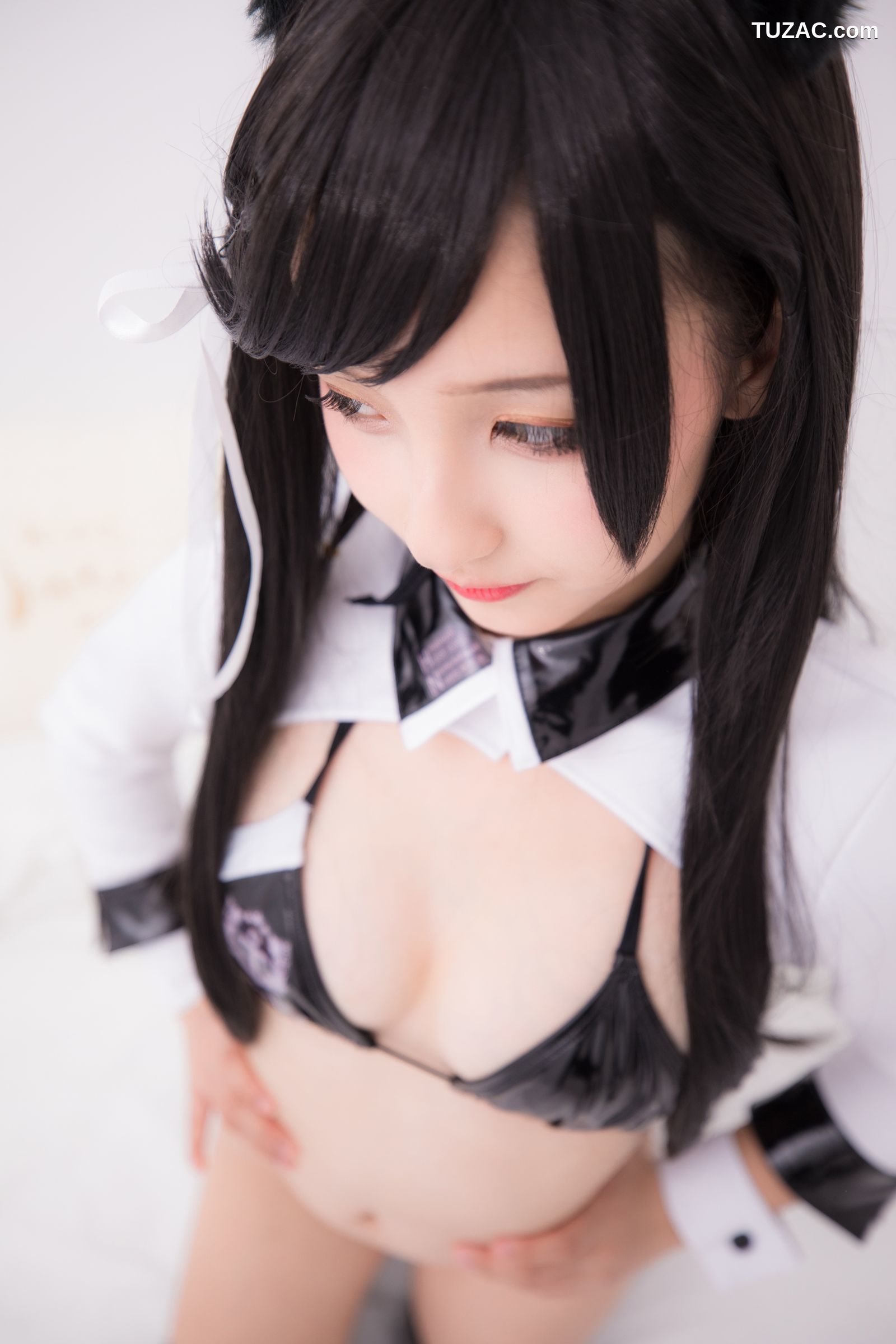 神楽坂真冬-001-胶袜-ATAGO-LATEX
