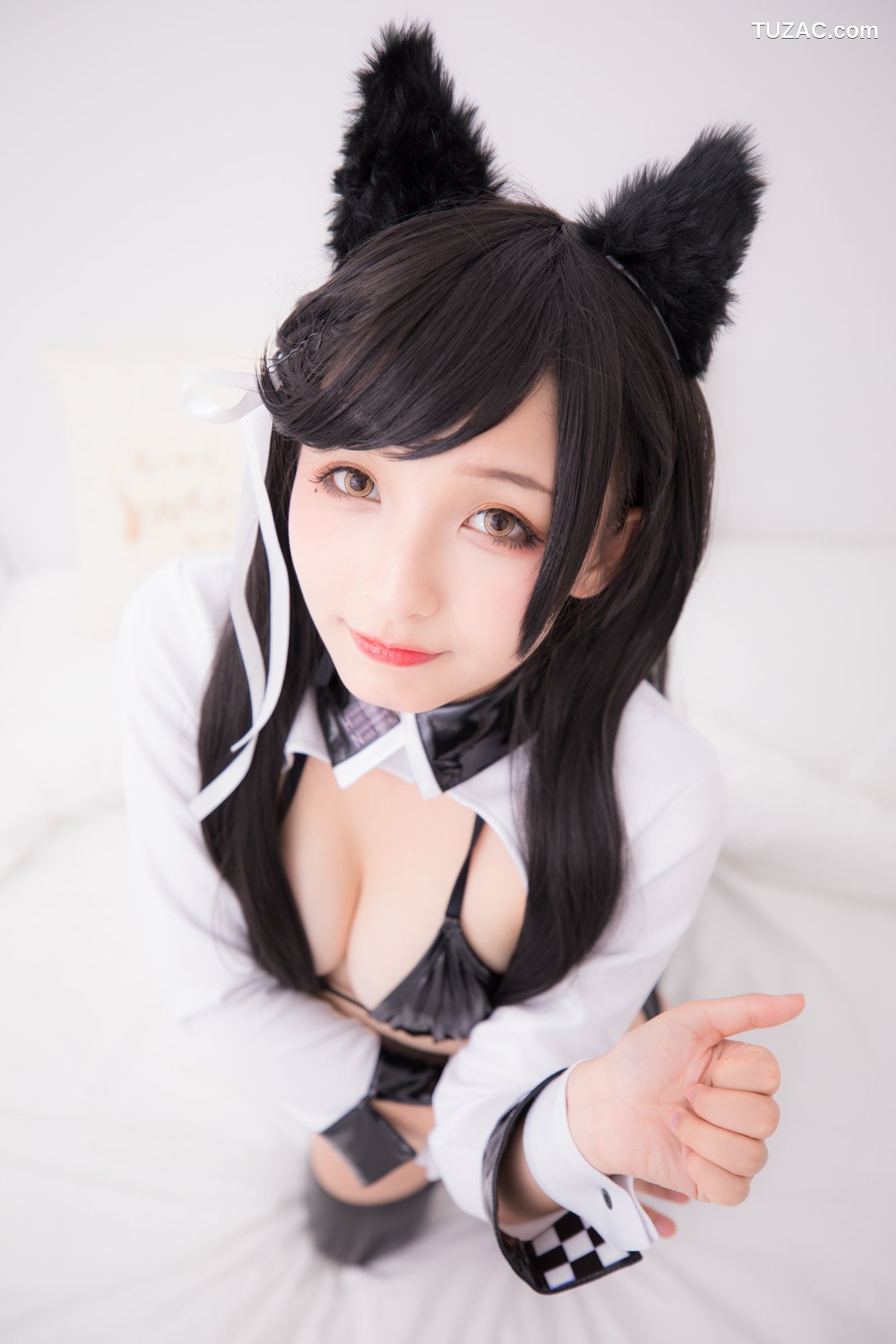 神楽坂真冬-001-胶袜-ATAGO-LATEX