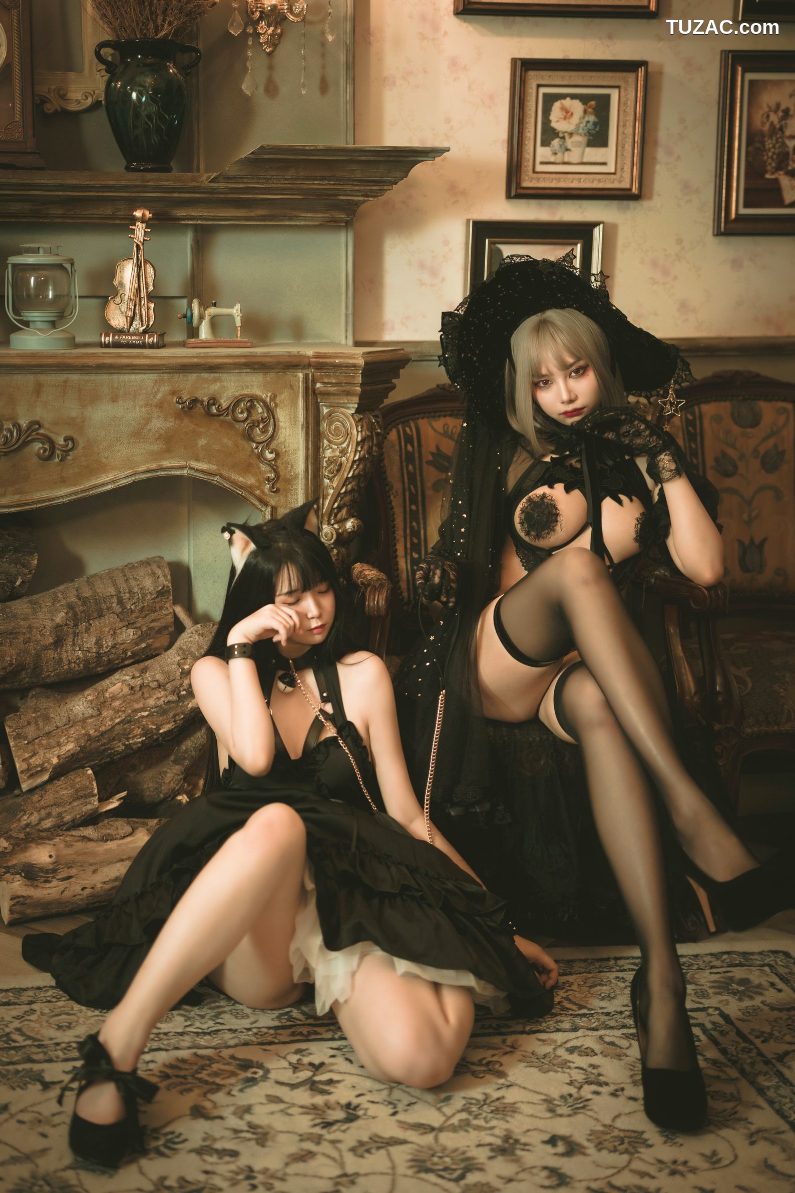 落落Raku-魔女黑猫
