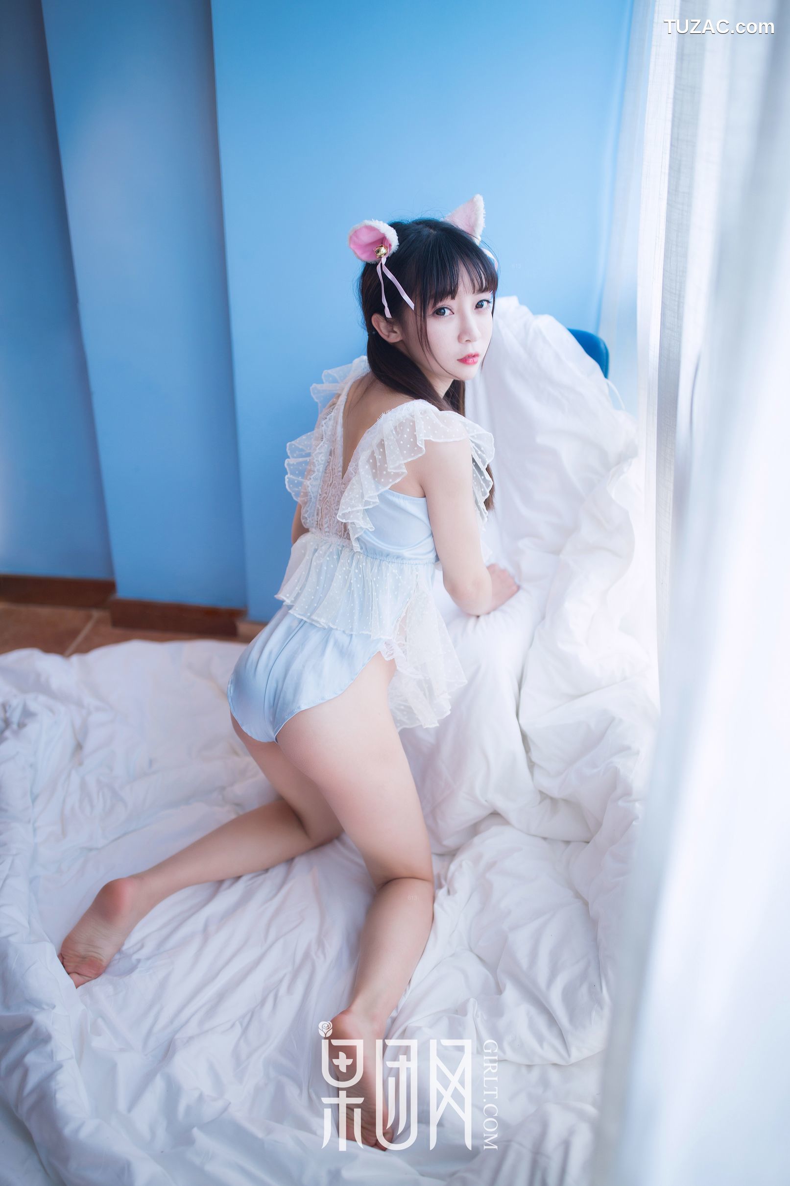 GIRLT果团网-044-萌萌女-掌上芭蕾粉色糖果