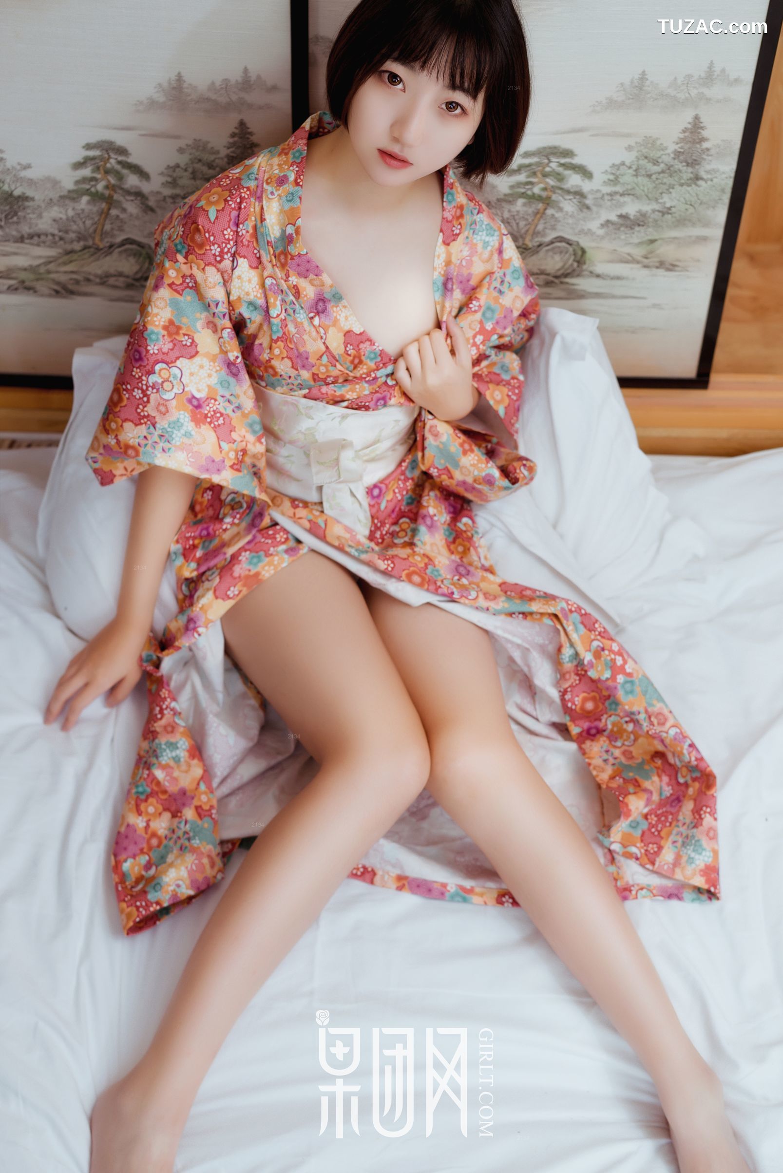 GIRLT果团网-132-软萌妹子稻田千花-纯情的少女