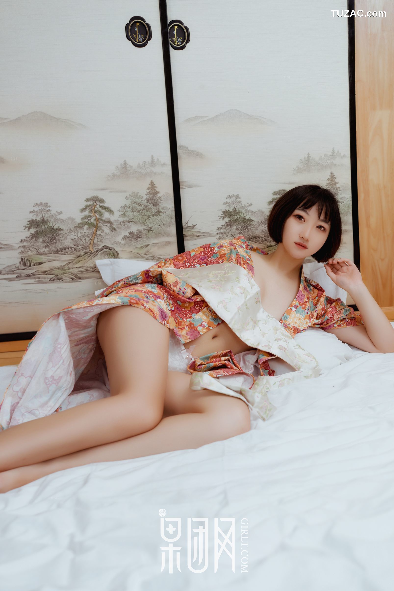 GIRLT果团网-132-软萌妹子稻田千花-纯情的少女