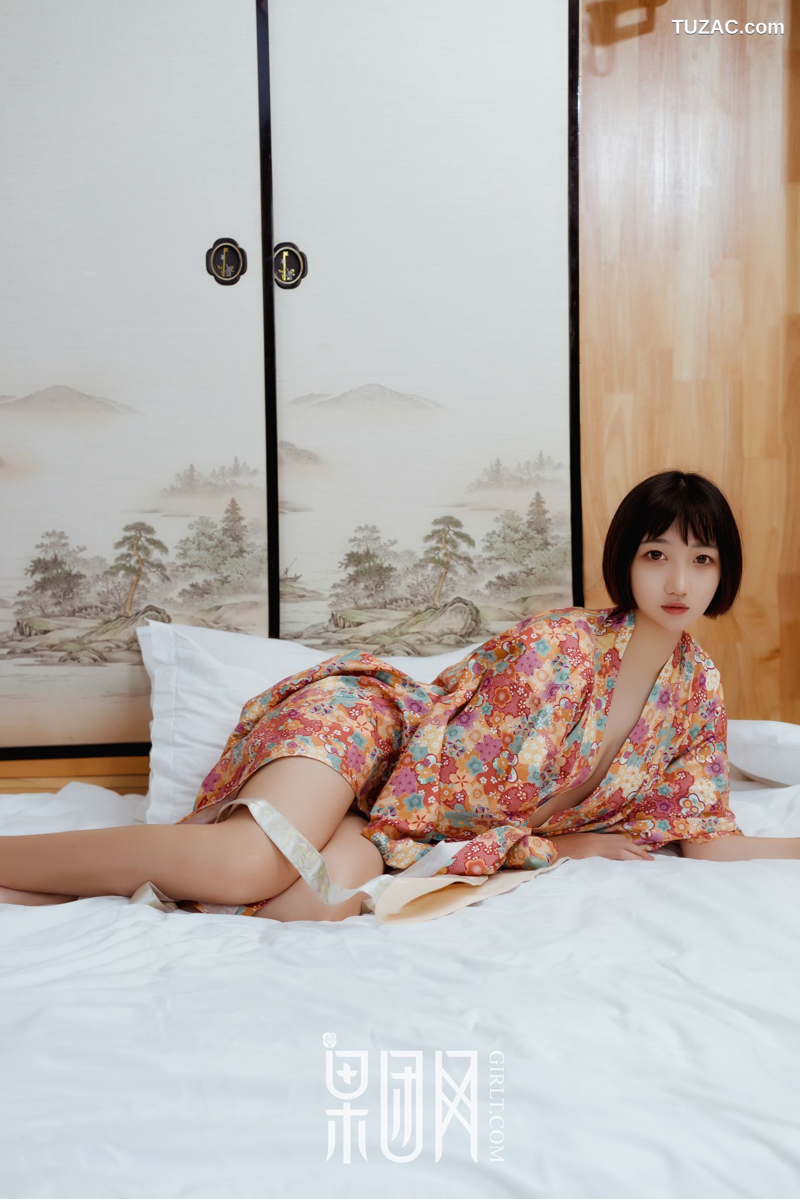 GIRLT果团网-132-软萌妹子稻田千花-纯情的少女