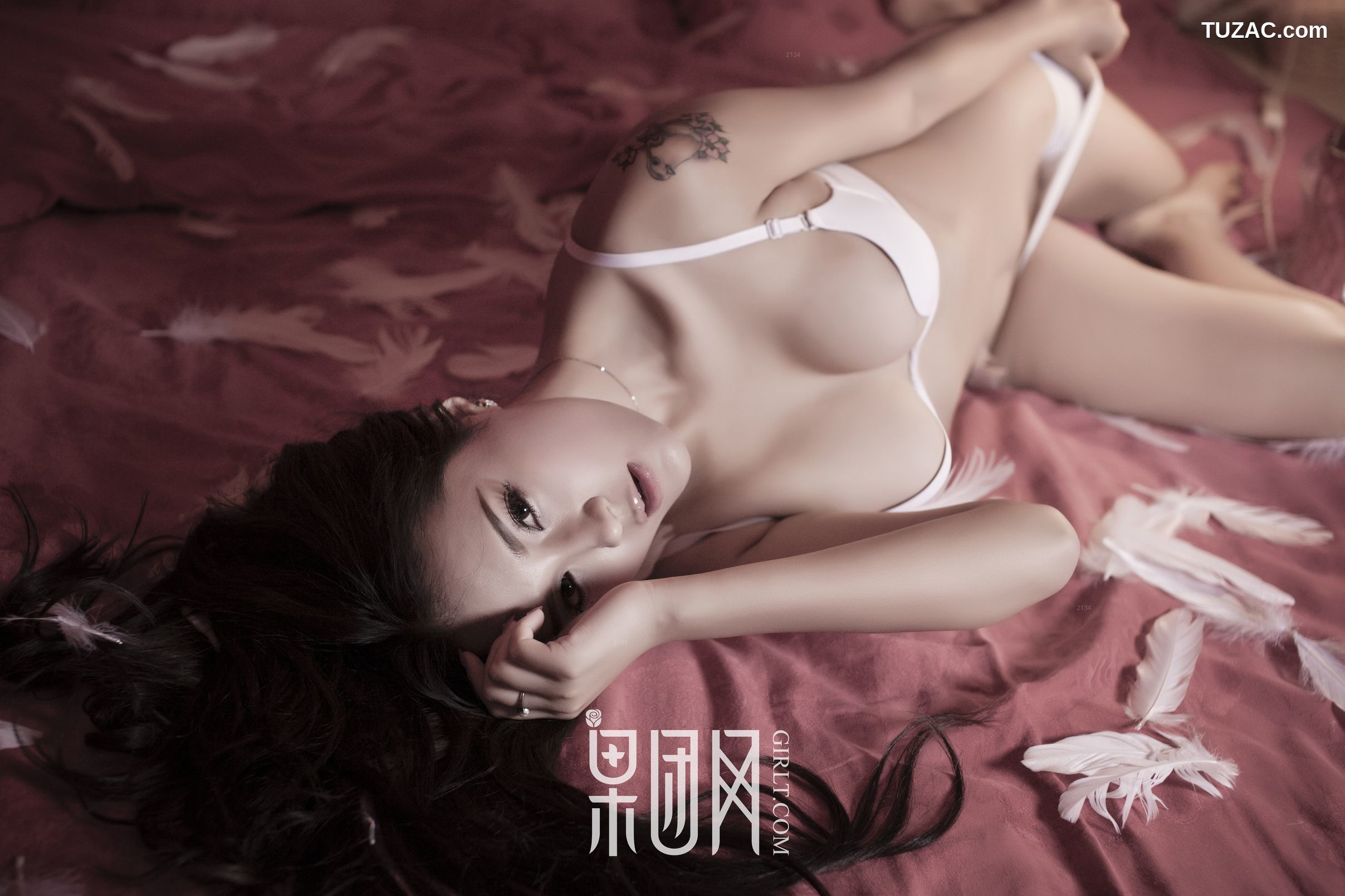 GIRLT果团网-134-朱赢-女神叫你起床