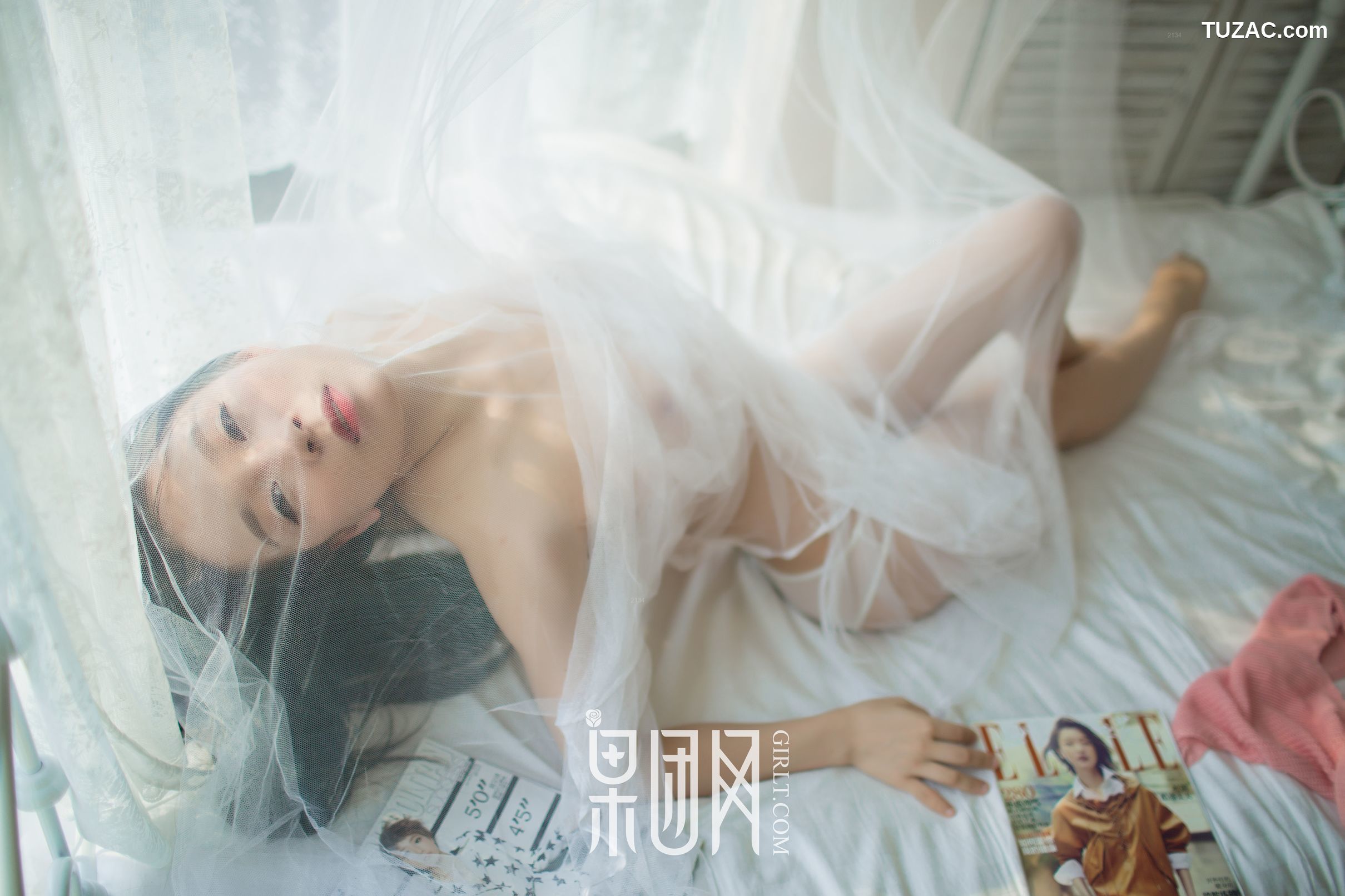 GIRLT果团网-熊川纪信-009-轻浮的纱幔是青春的记忆