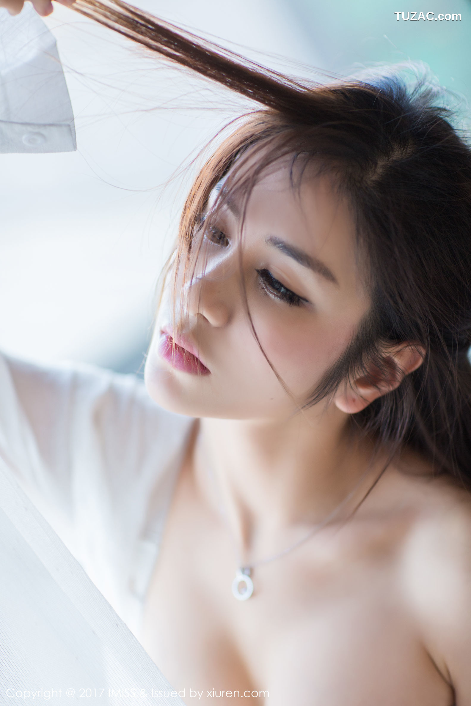 IMiss爱蜜社-146-李李七七喜喜-圣诞主题小红裙白内衣
