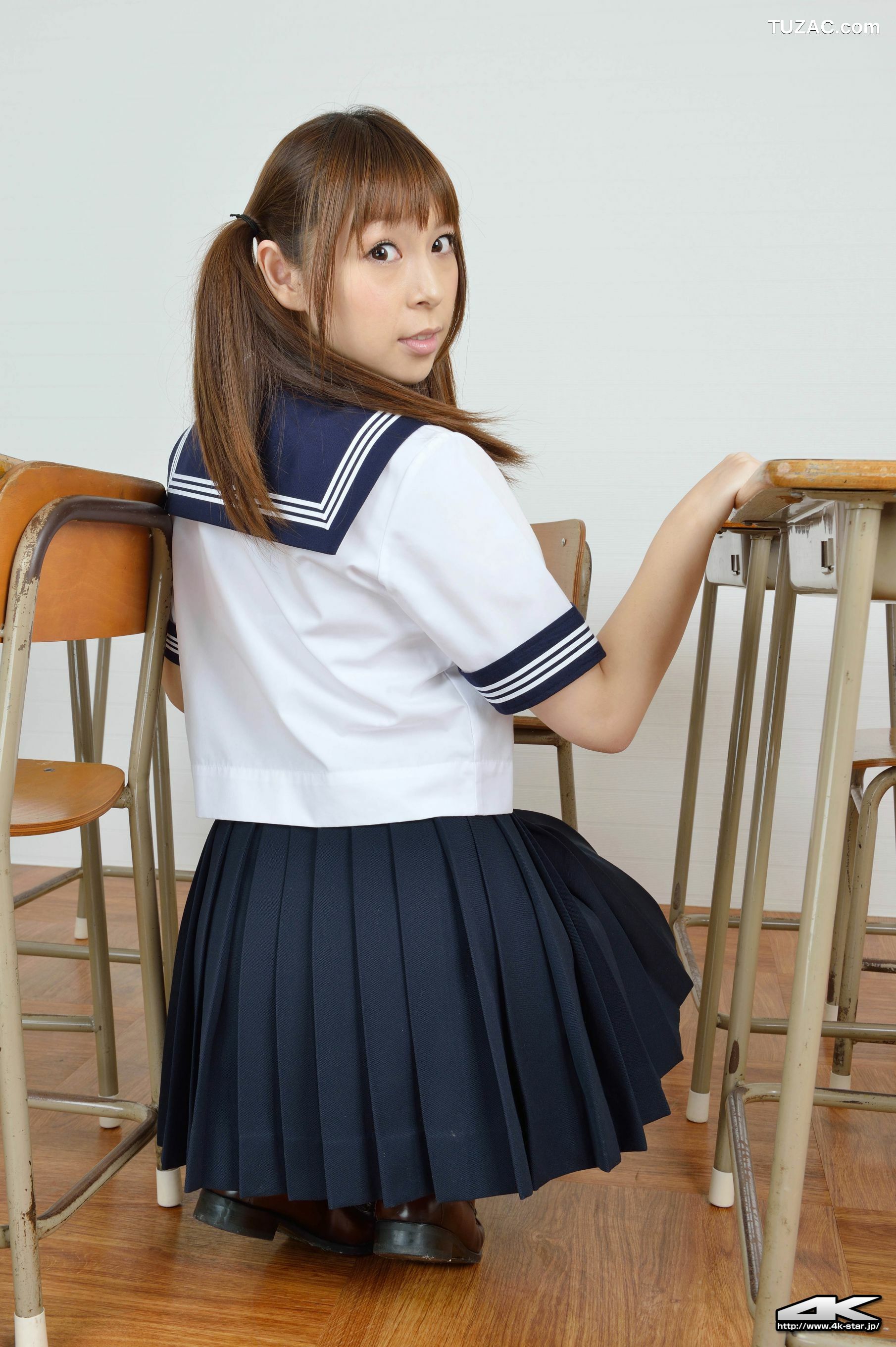 4K-STAR_ NO.00134 疋田紗也 School Girl 教室学生装 写真集[70P]