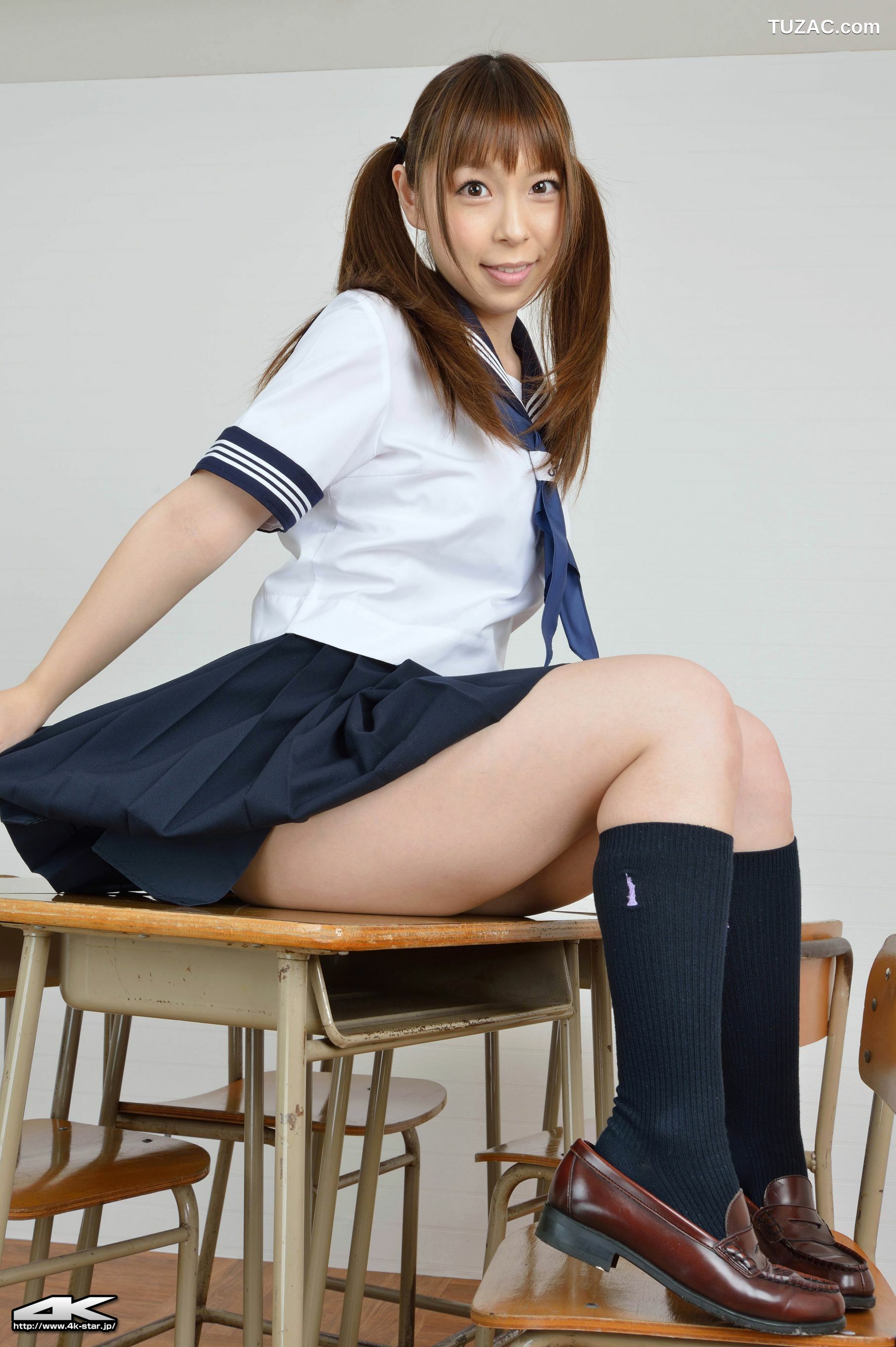 4K-STAR_ NO.00134 疋田紗也 School Girl 教室学生装 写真集[70P]