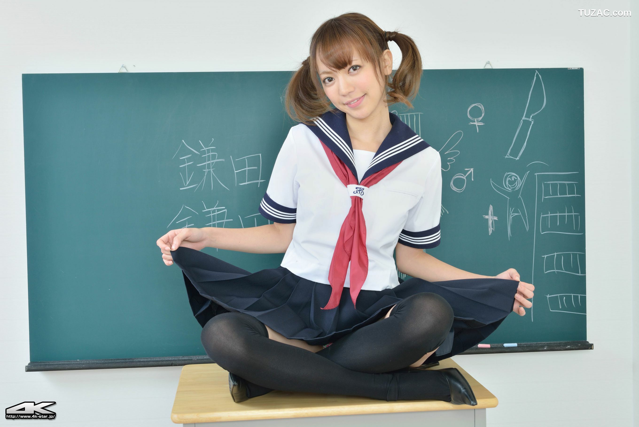 4K-STAR_ NO.00141 鎌田紘子 School Girl 水手服学生装 写真集[80P]