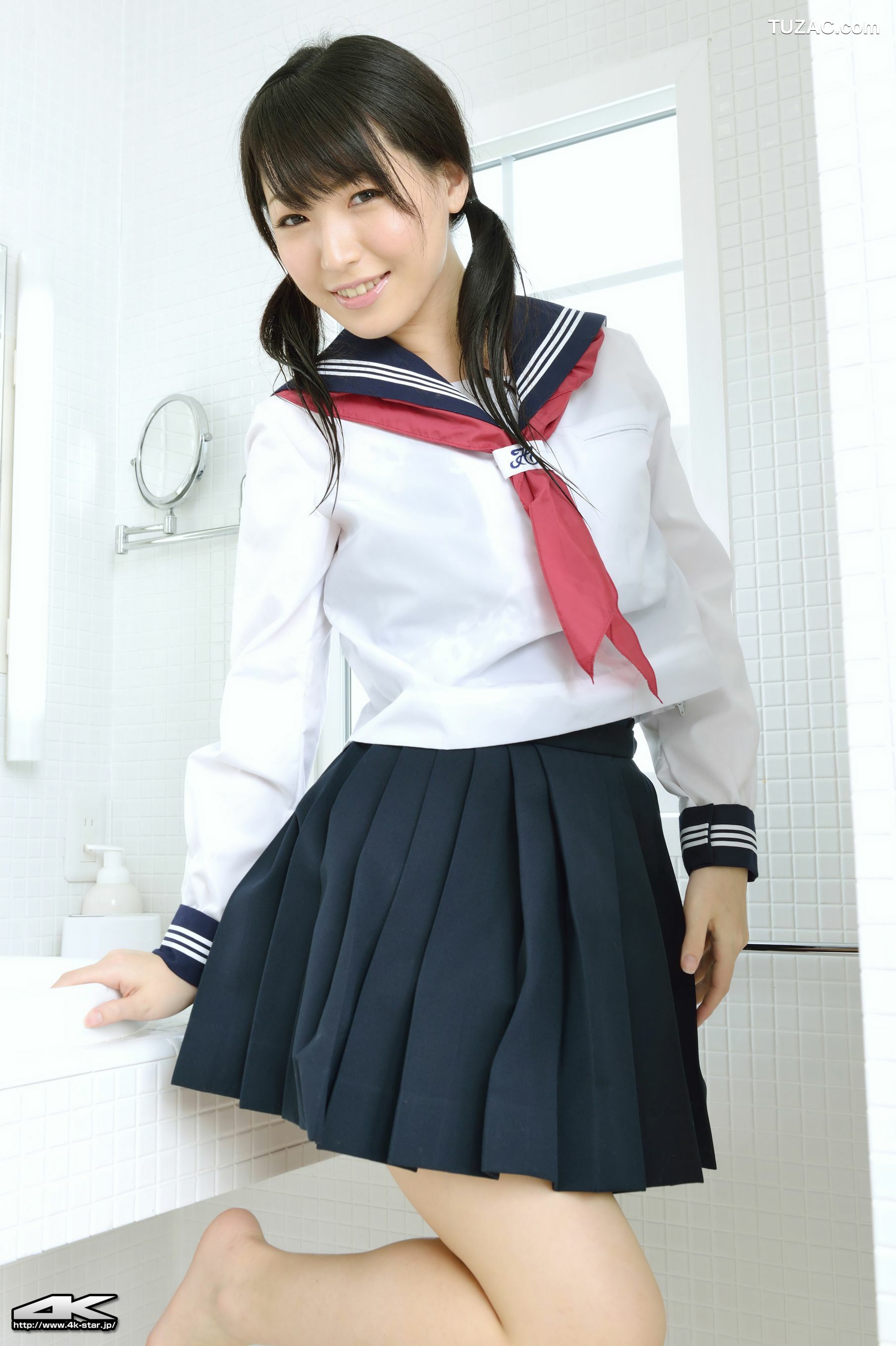 4K-STAR_ NO.00271 松下美保 「セーラー服」JK制服 写真集[95P]