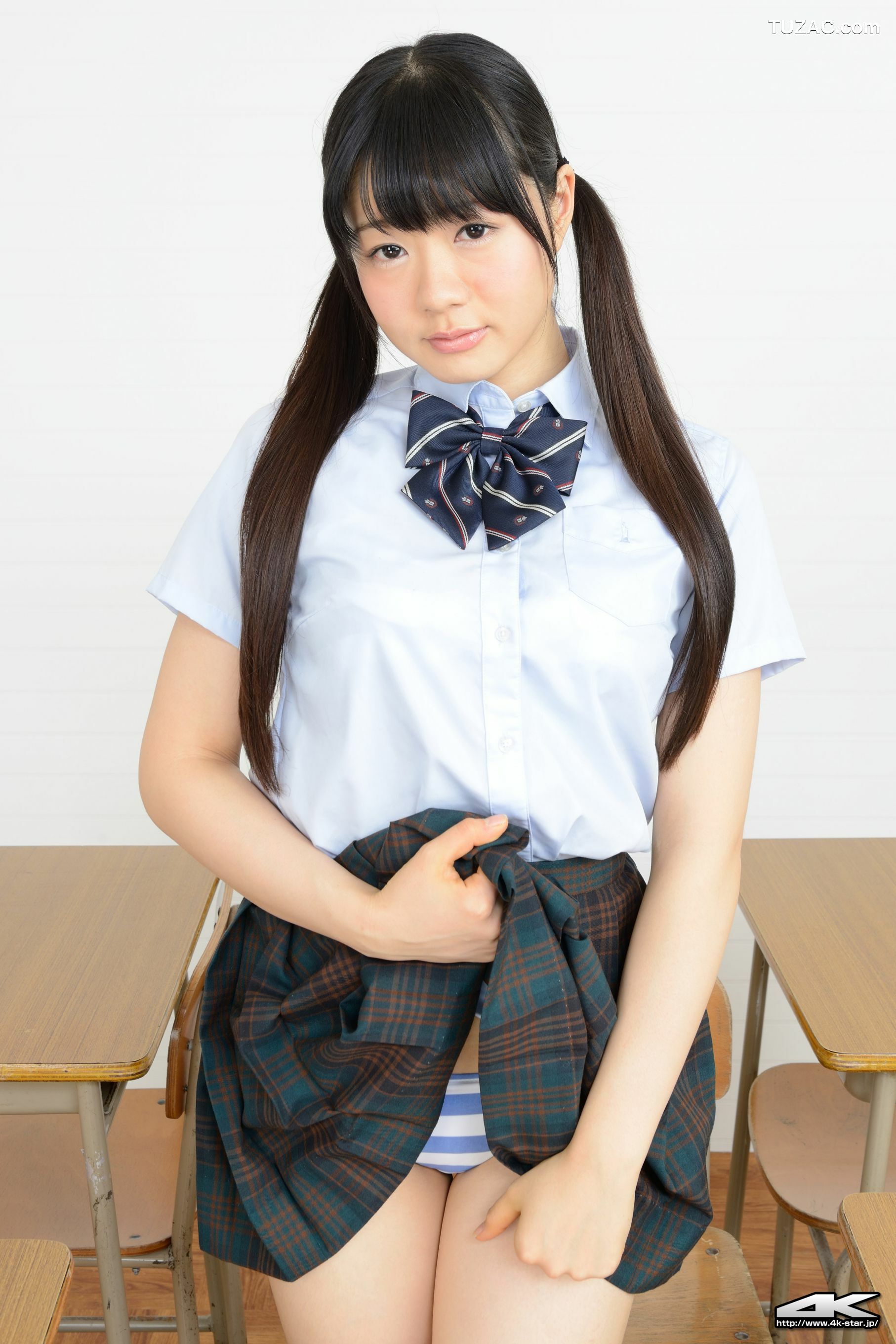 4K-STAR_ NO.00283 白田ありさ School Girl JK制服 写真集[95P]