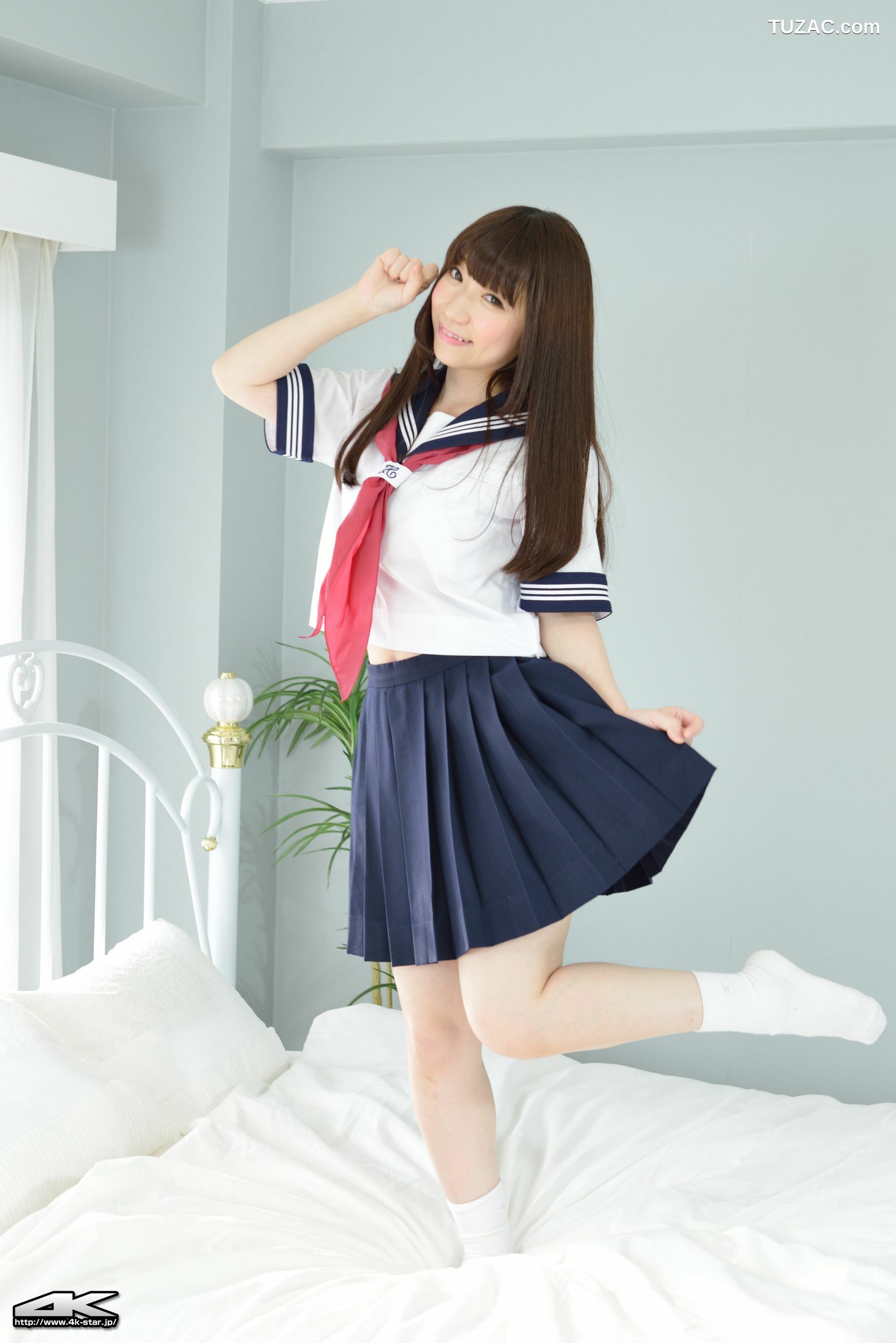 4K-STAR_ NO.00292 月城右紗 School Girl JK制服 写真集[84P]