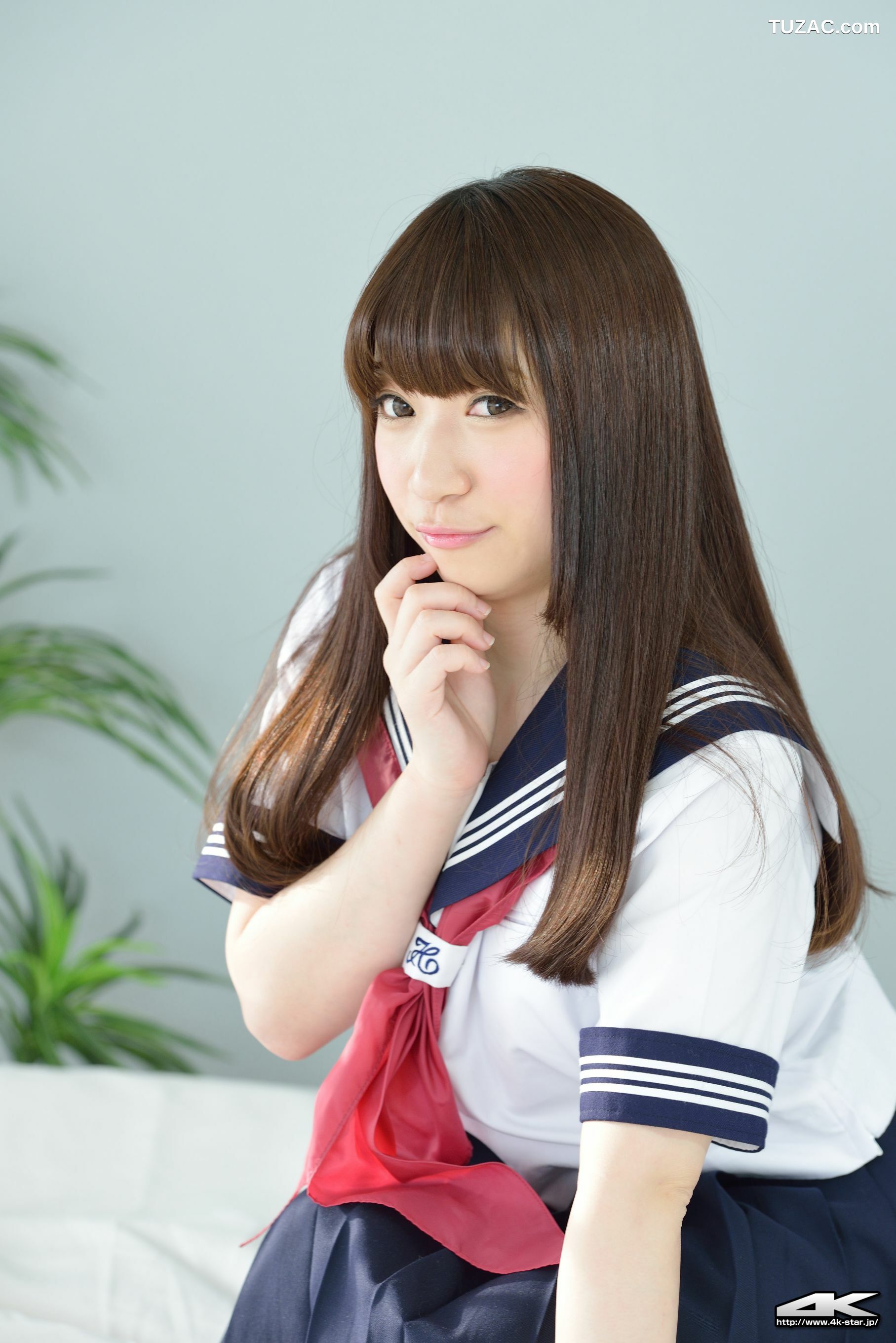 4K-STAR_ NO.00292 月城右紗 School Girl JK制服 写真集[84P]