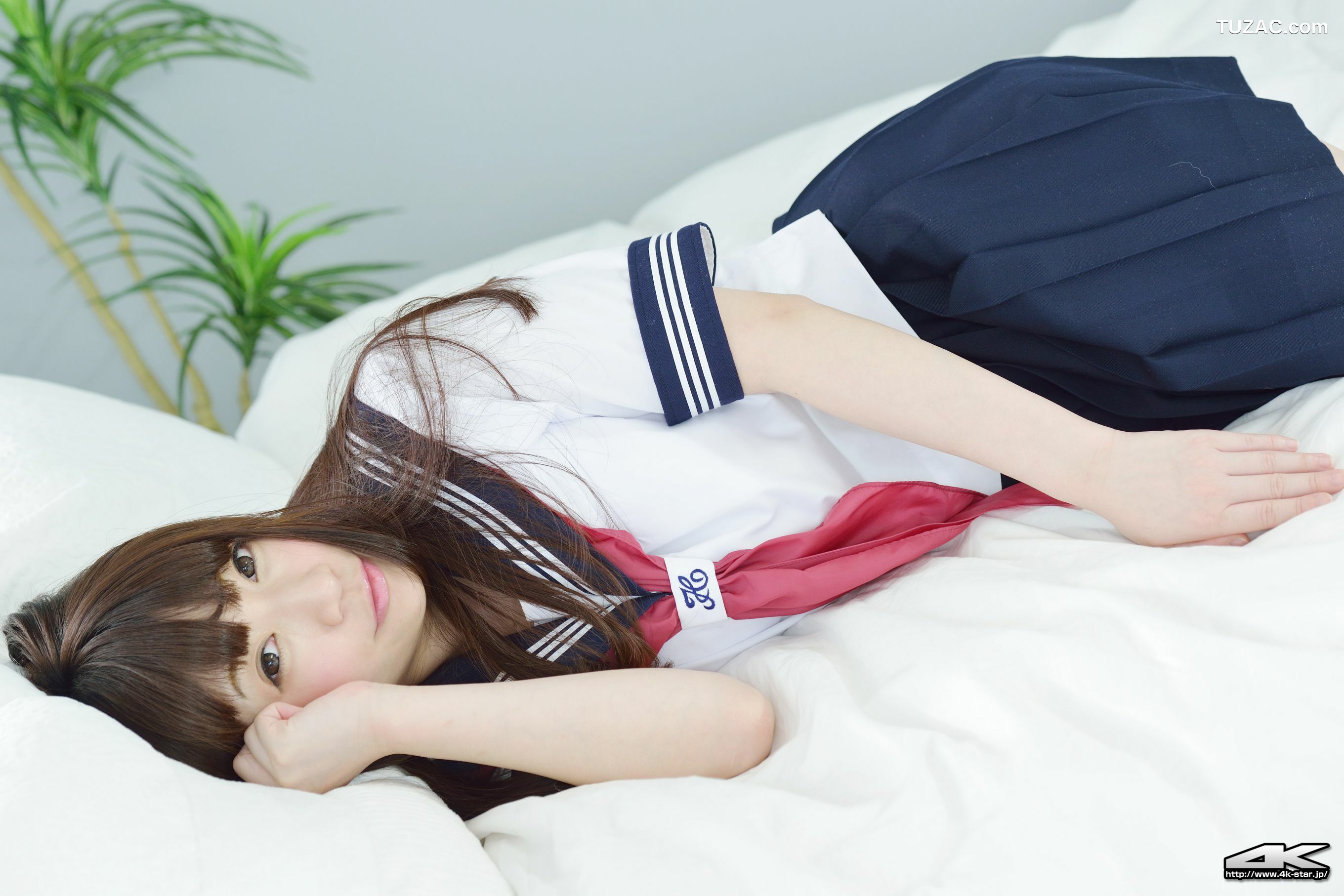 4K-STAR_ NO.00292 月城右紗 School Girl JK制服 写真集[84P]