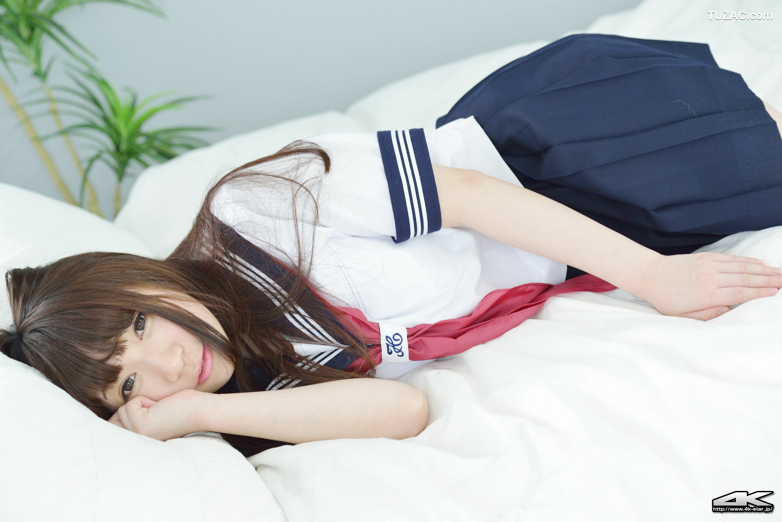 4K-STAR_ NO.00292 月城右紗 School Girl JK制服 写真集[84P]