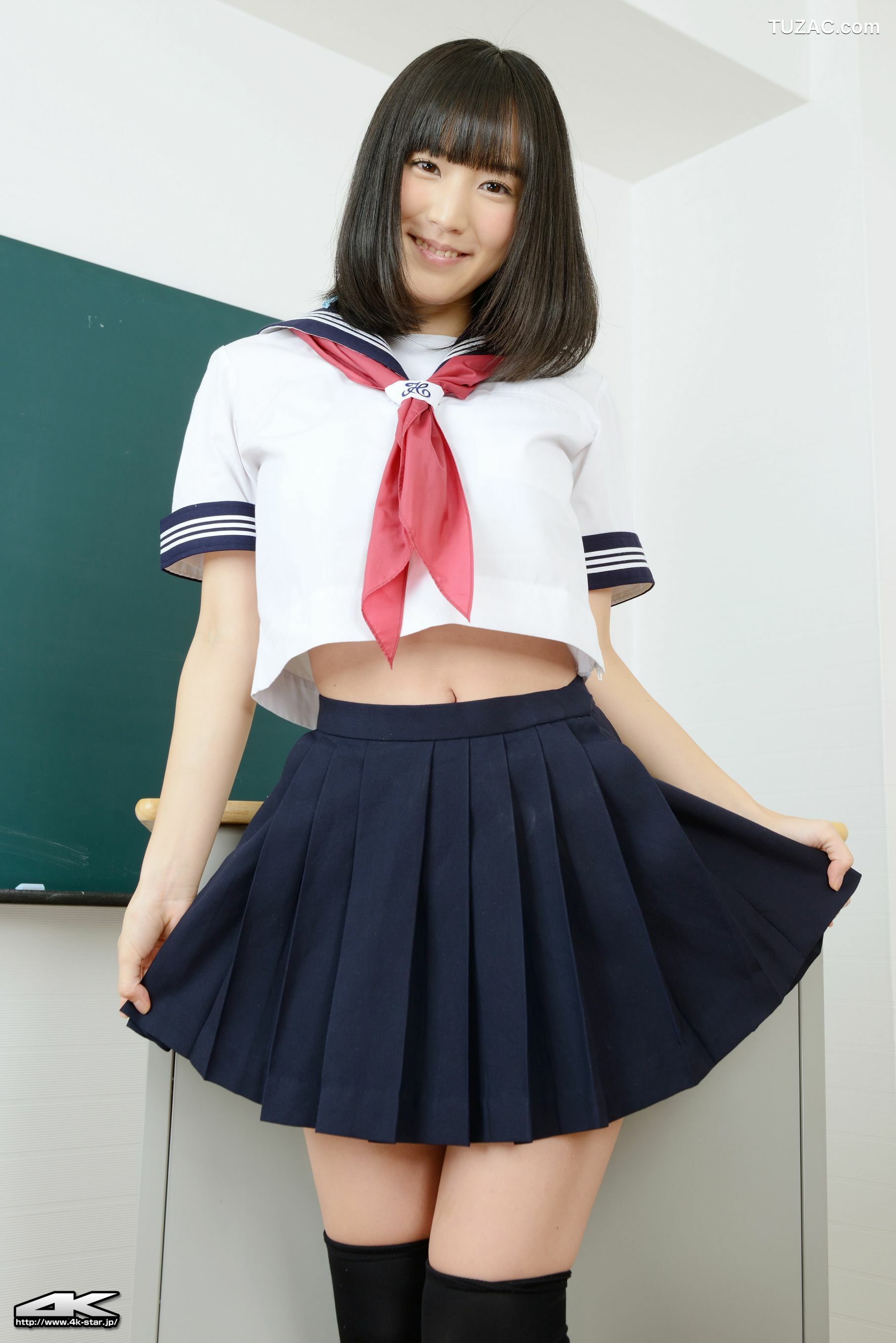 4K-STAR_ NO.00306 浜田由梨 School Girl JK制服 写真集[80P]