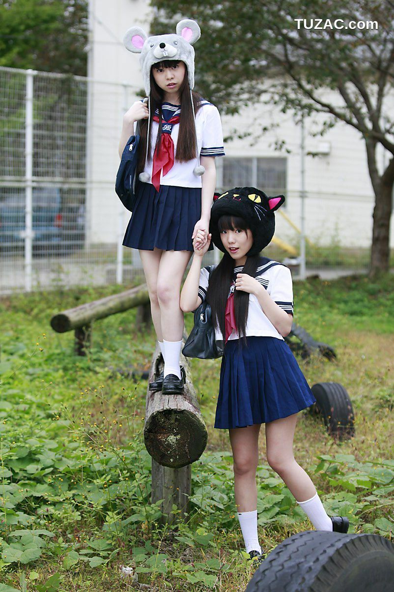 PB写真集_山本麻里菜、山本有沙 《ガールズダイアリー ドキドキ 有沙＆まりな》 [50P]