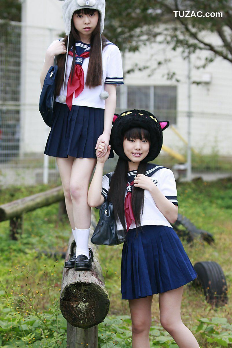 PB写真集_山本麻里菜、山本有沙 《ガールズダイアリー ドキドキ 有沙＆まりな》 [50P]