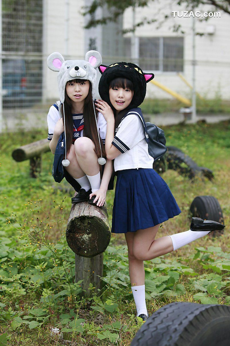 PB写真集_山本麻里菜、山本有沙 《ガールズダイアリー ドキドキ 有沙＆まりな》 [50P]