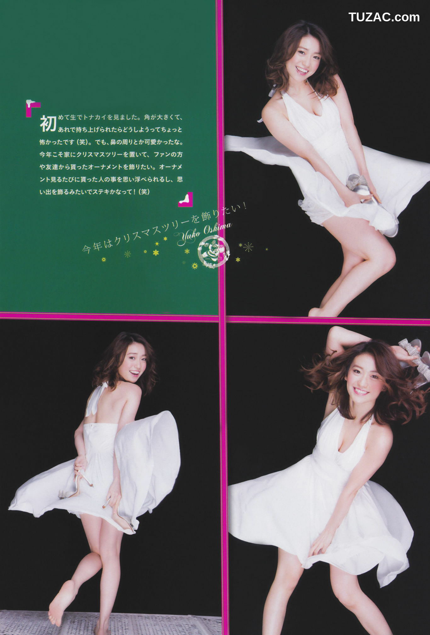 Weekly Big Comic Spirits杂志写真_ 大岛优子 2013年No.03 写真杂志[11P]