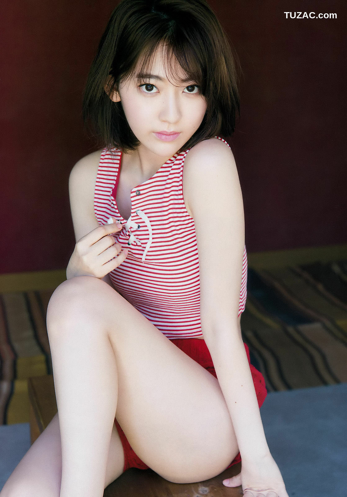 Weekly Big Comic Spirits杂志写真_ 宮脇咲良 2017年No.31 写真杂志[8P]