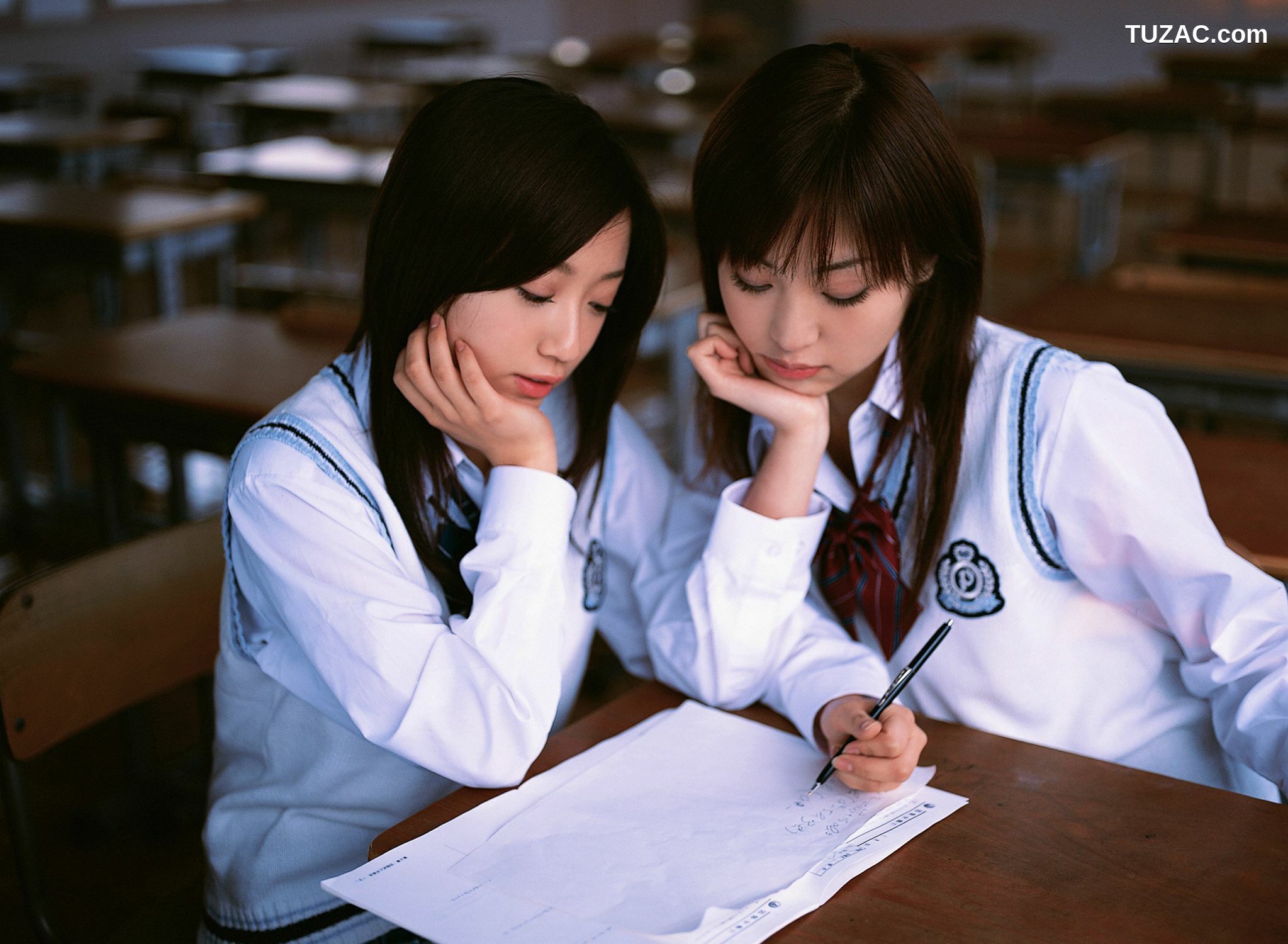 YS Web_大友さゆり/辰巳奈都子《美少女ぷたり、ひみつの放课后》写真集 Vol.195[84P]