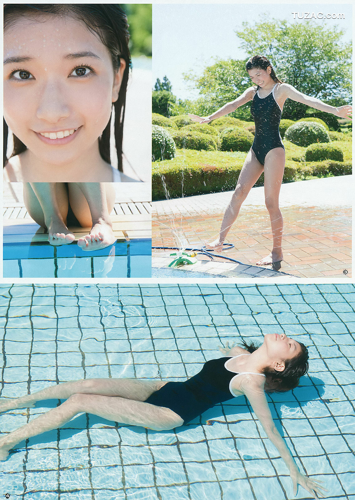 Young Gangan杂志写真_ 譜久村聖 夏江紘実 葉月ゆめ 森川彩香 2015年No.19 写真杂志[21P]